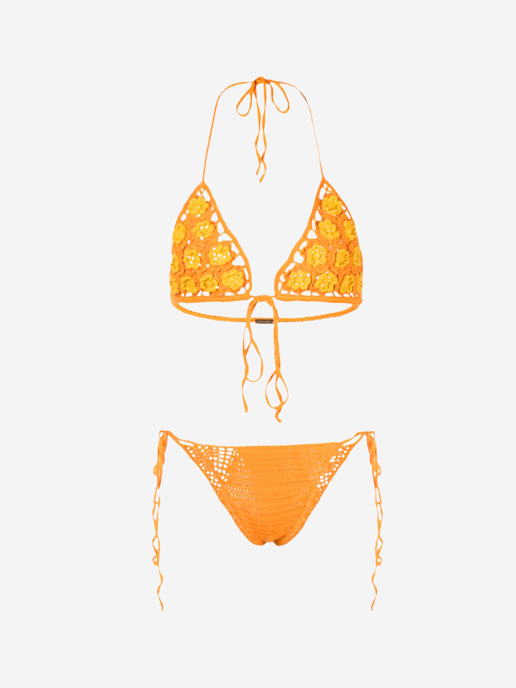 Outlet online Cult Gaia Mujer Top Bikini Alivia color Naranja Claro sku 781-000462 02 - Foto 4