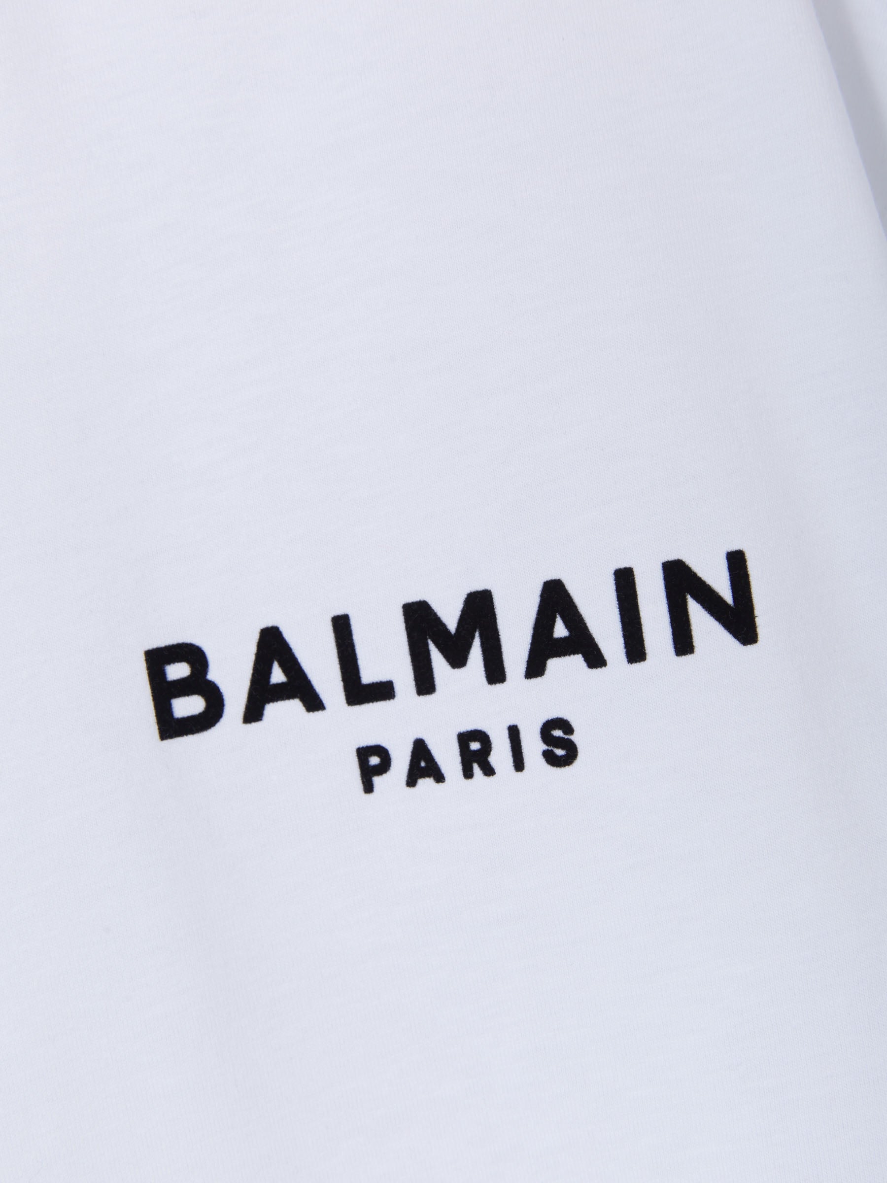Balmain Camiseta Logo Relieve color Blanco sku 782-001367 01 - Foto 4