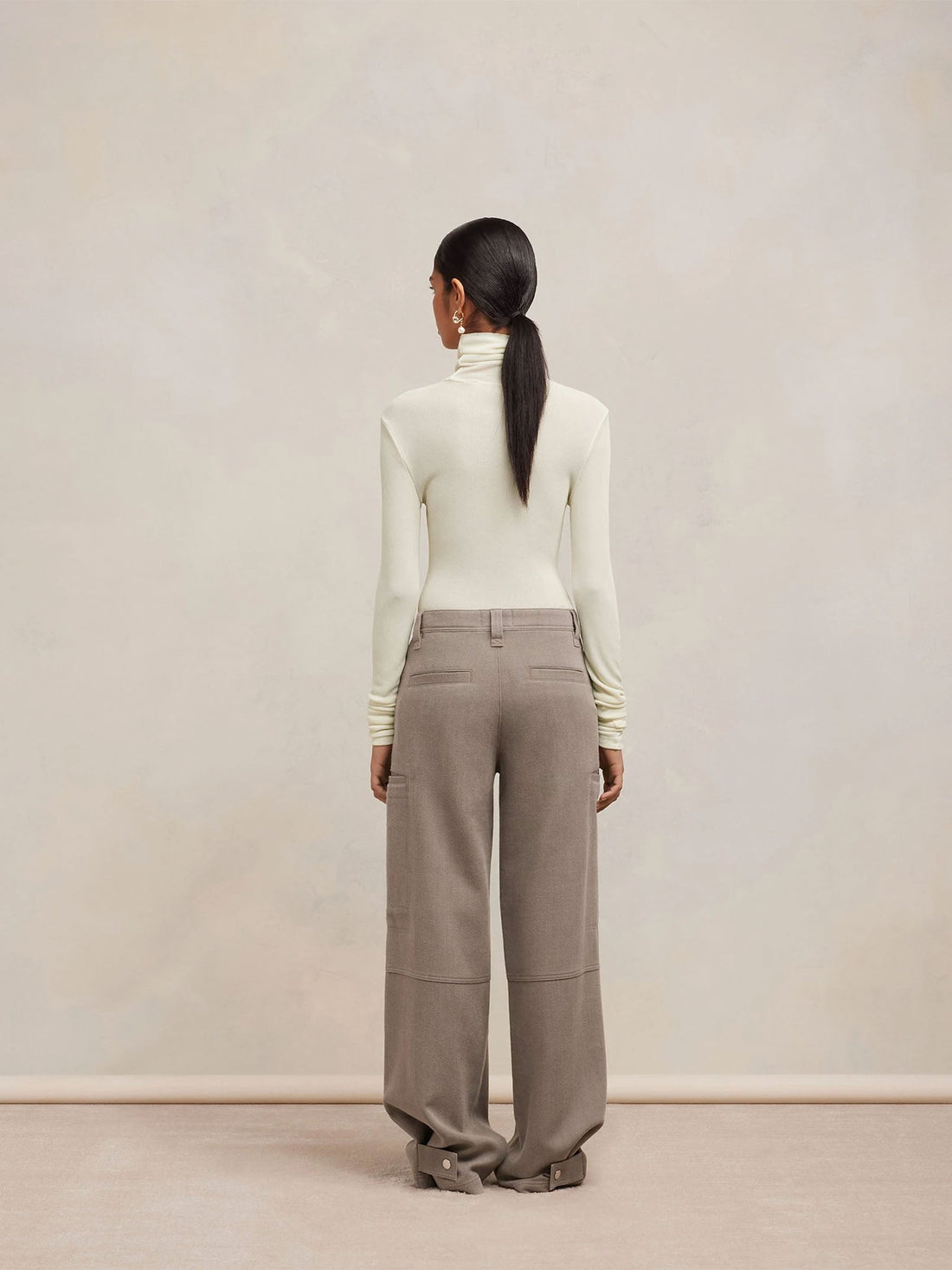 Ami Paris Camiseta Transparencias Viscosa color Marfil sku 782-001472 01 - Foto 1