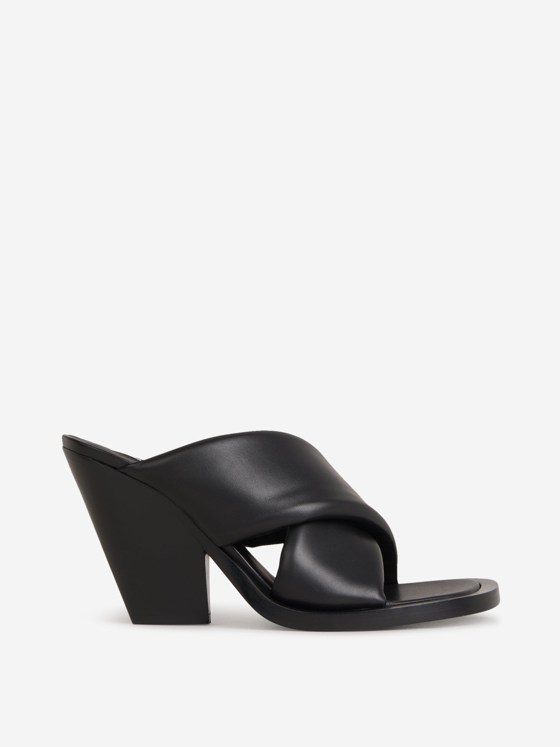 Outlet online Jil Sander Mujer Sandalias Acolchadas Piel color Negro sku 800-004594 00 - Foto 1