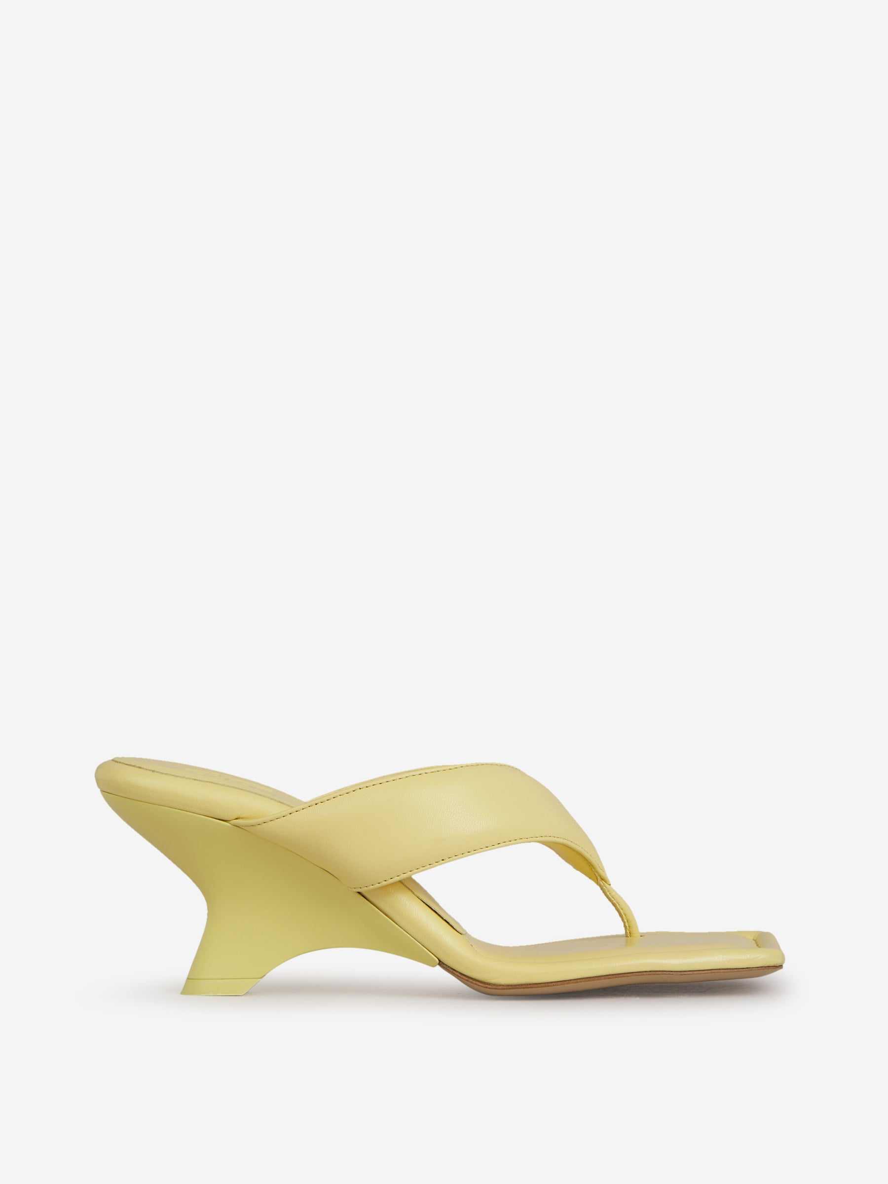 Outlet online Gia Borghini Mujer Mules Gia 6 Piel color Amarillo Claro sku 800-004729 01 - Foto 1
