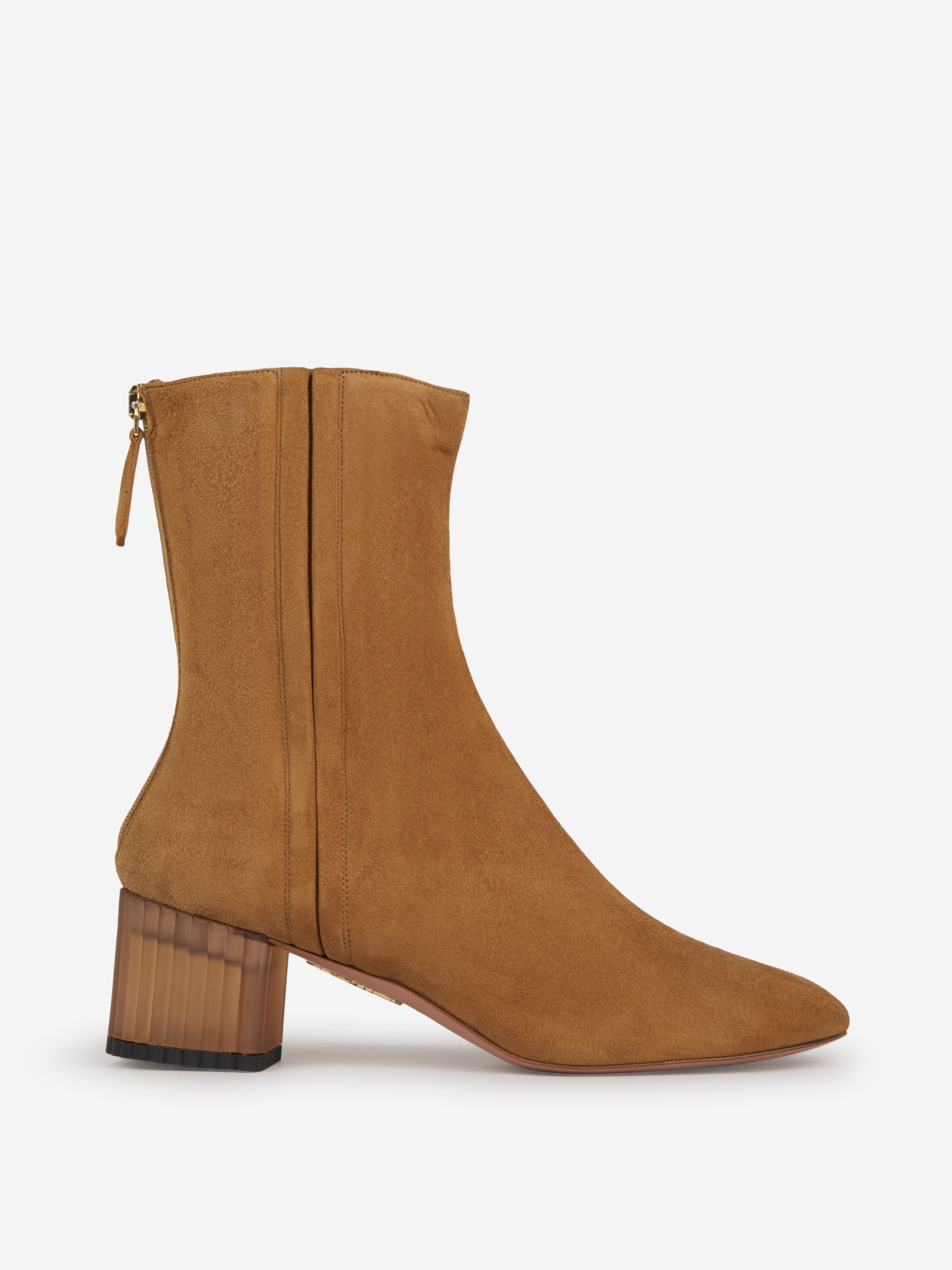Aquazzura Botines Very Tribeca Ante color Caramelo sku 800-004759 01 - Foto 1