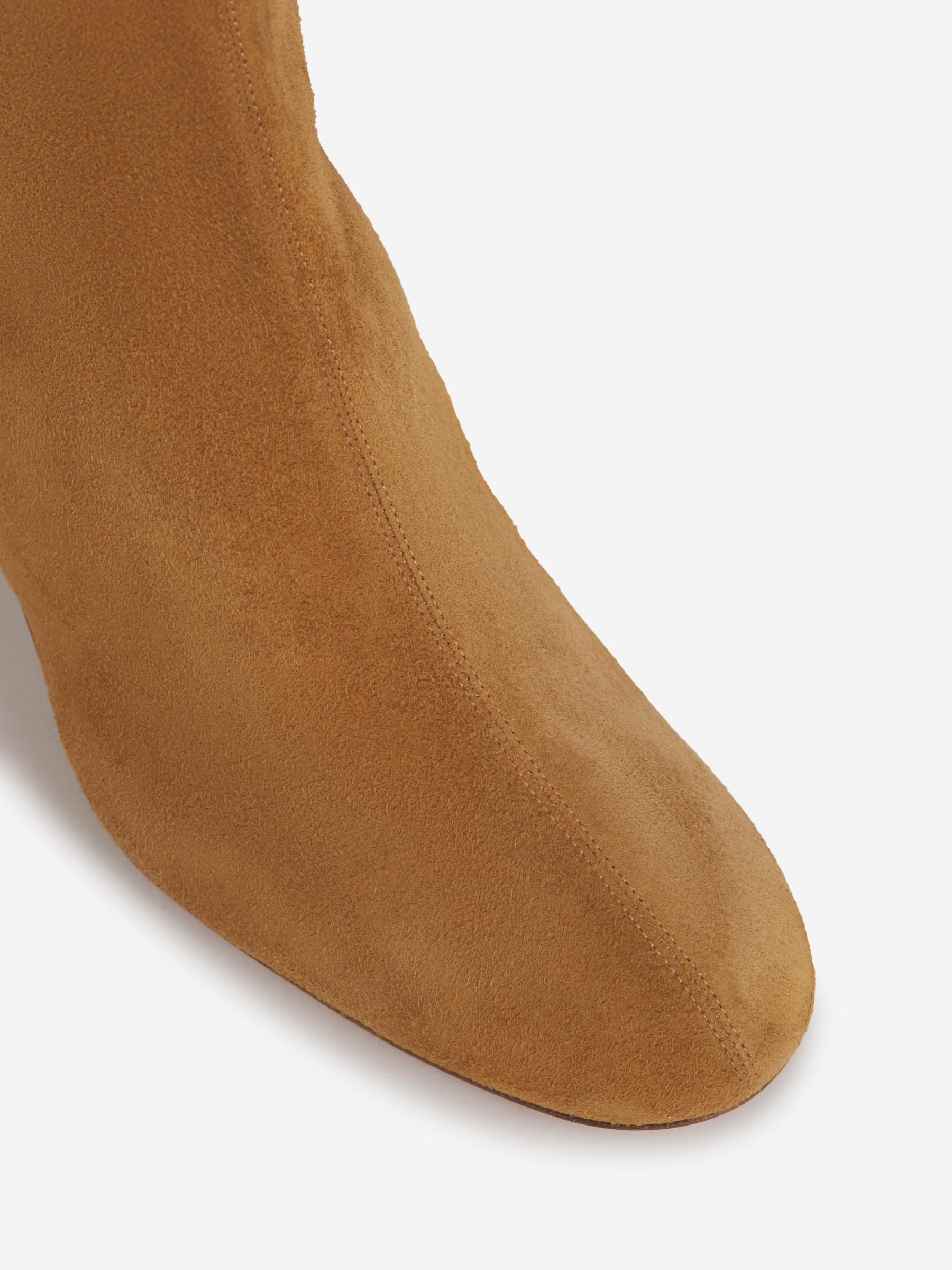 Aquazzura Botines Very Tribeca Ante color Caramelo sku 800-004759 01 - Foto 4