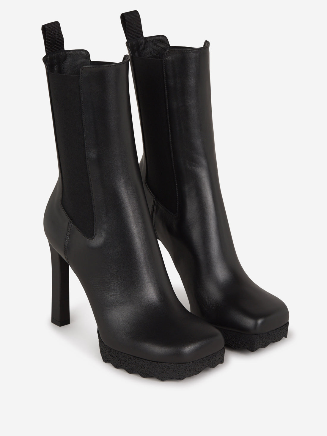 Off-White Botas Chelsea Esponja color Negro sku 800-004804 01 - Foto 2