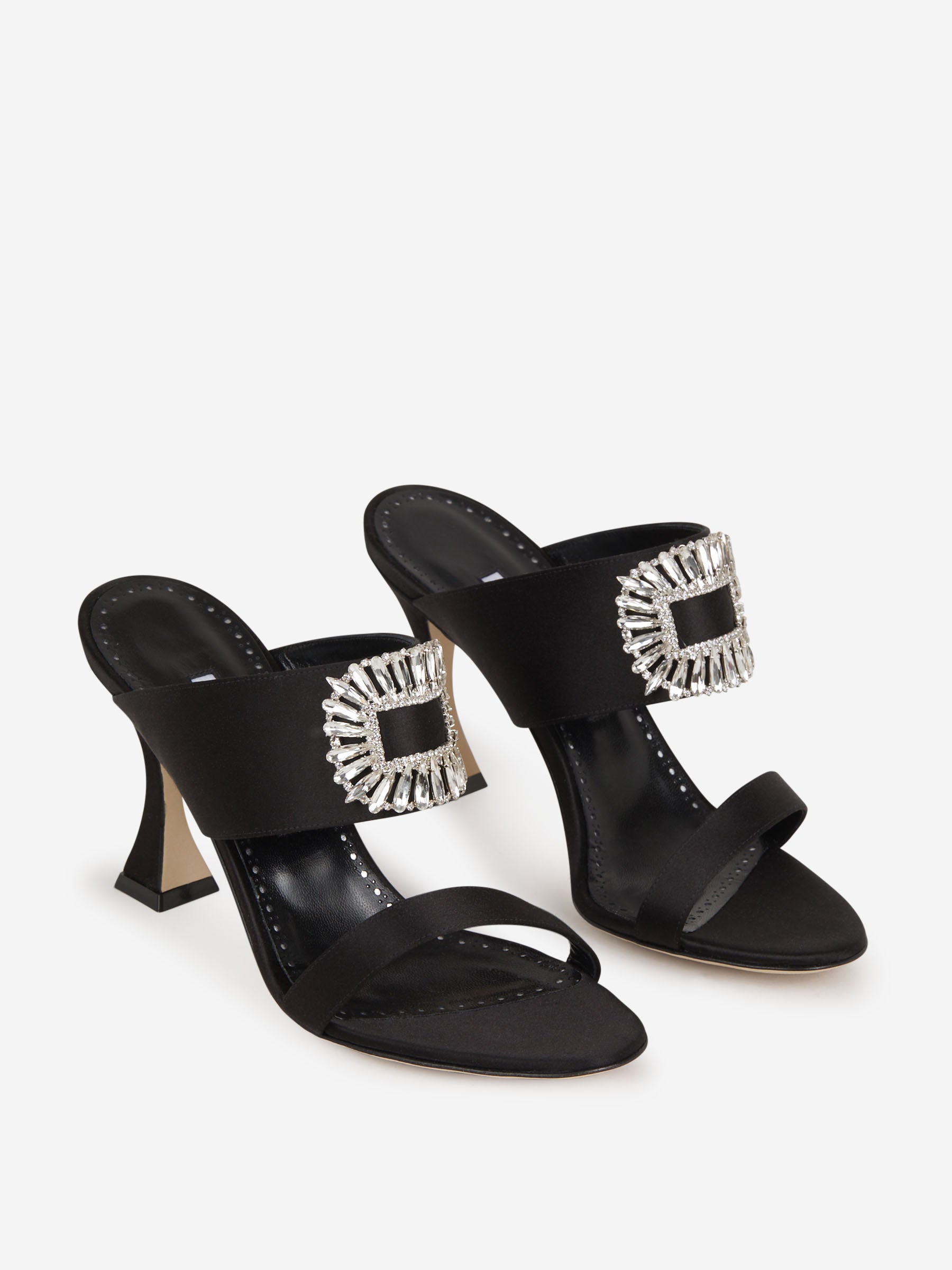 Manolo Blahnik Mules Laali color Negro sku 800-004834 01 - Foto 2
