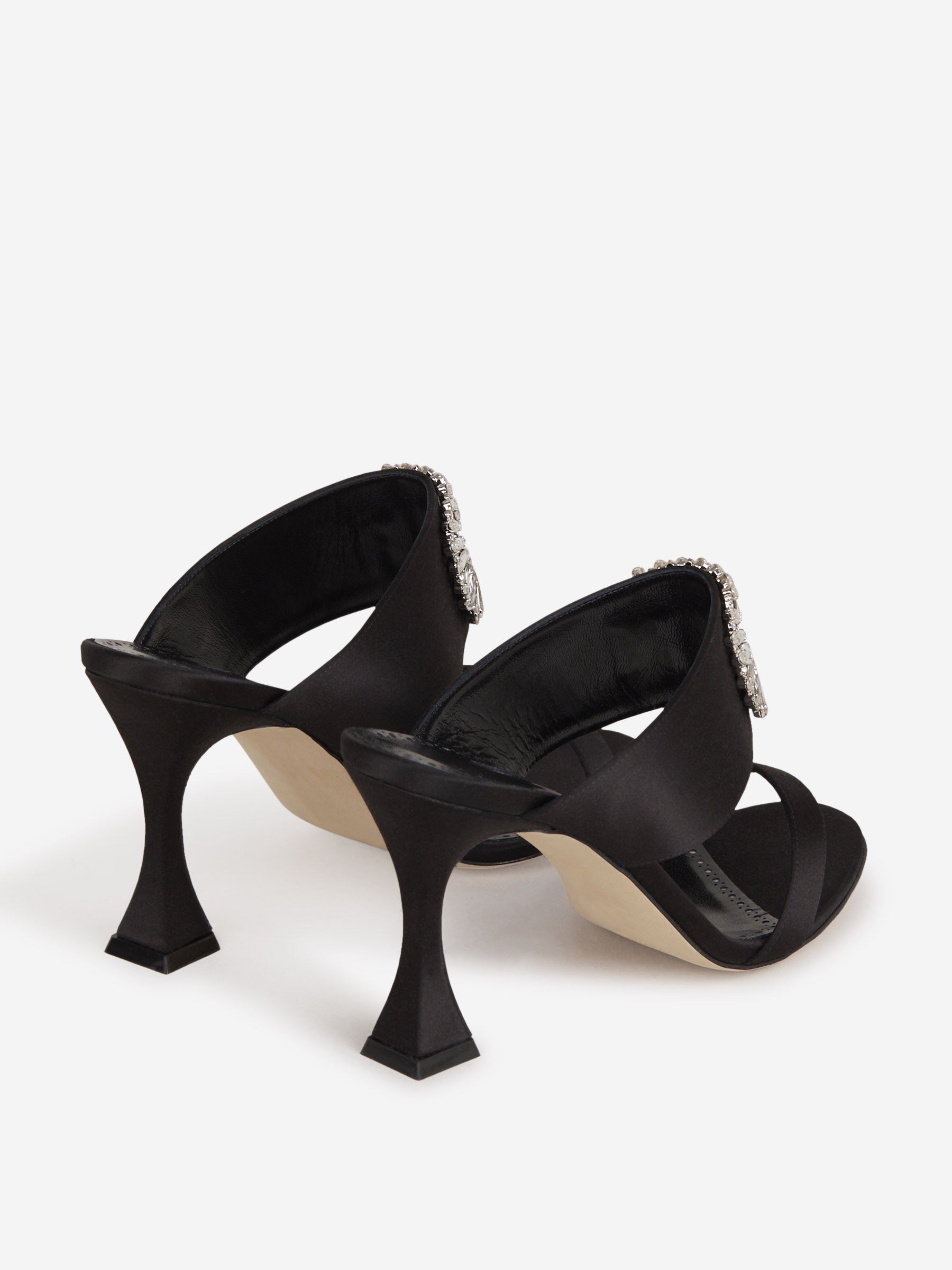 Manolo Blahnik Mules Laali color Negro sku 800-004834 01 - Foto 3