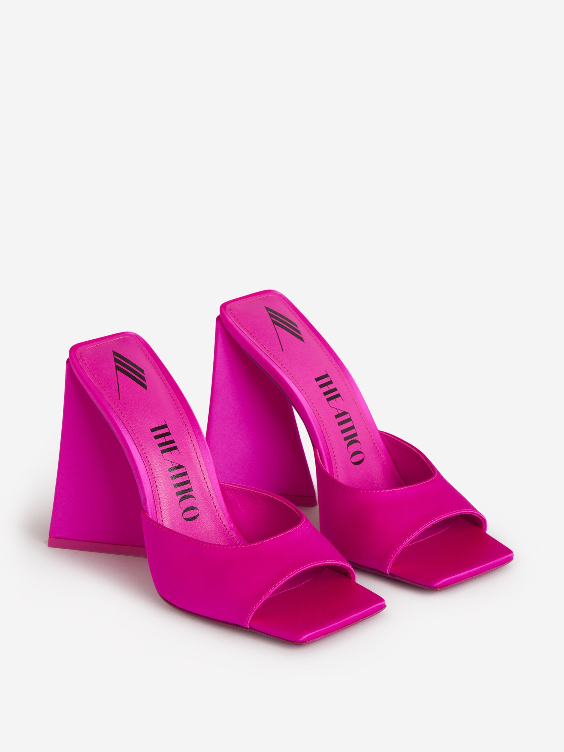 The Attico Mules Devon color Fucsia sku 800-004841 01 - Foto 2