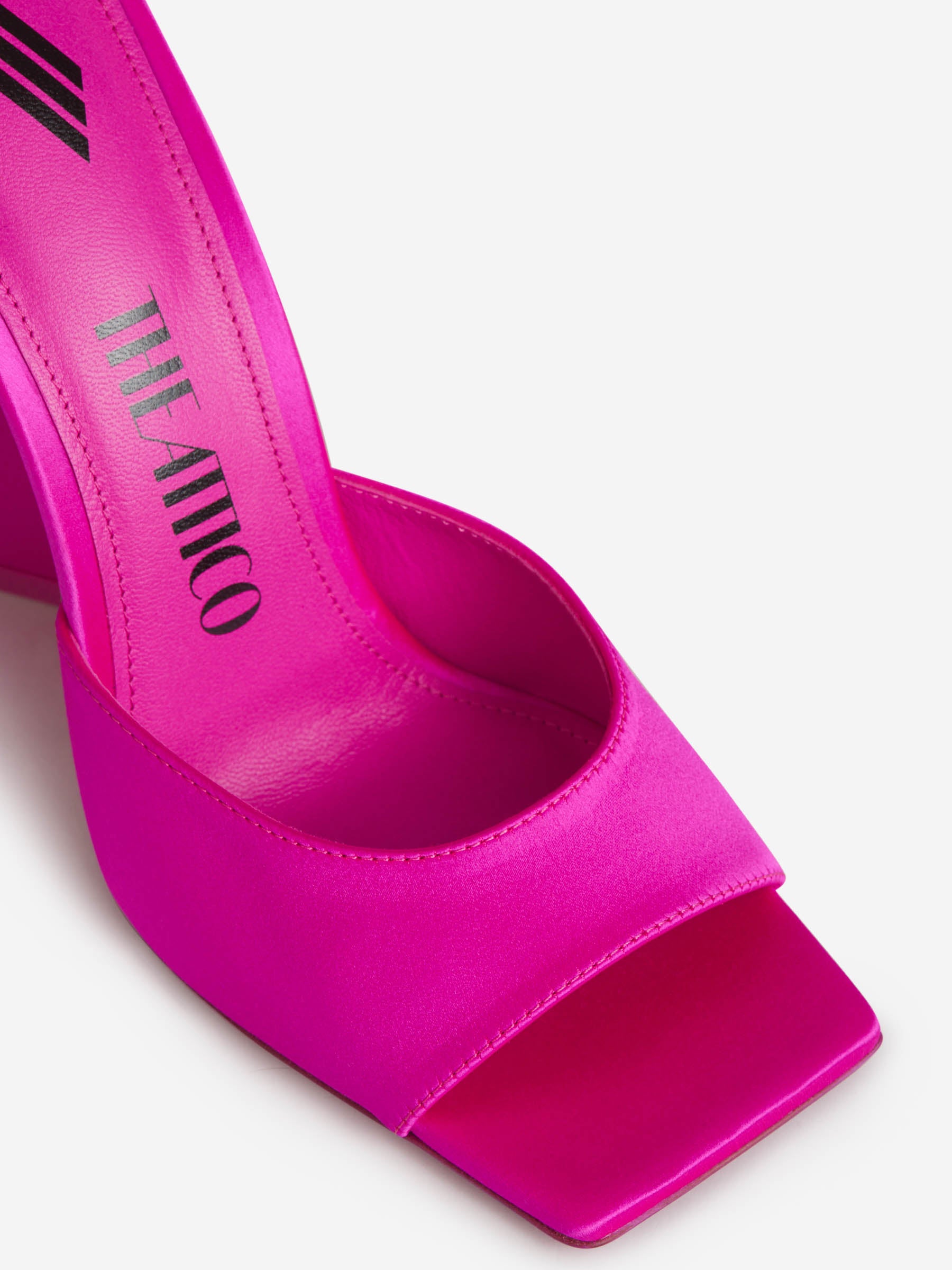The Attico Mules Devon color Fucsia sku 800-004841 01 - Foto 4