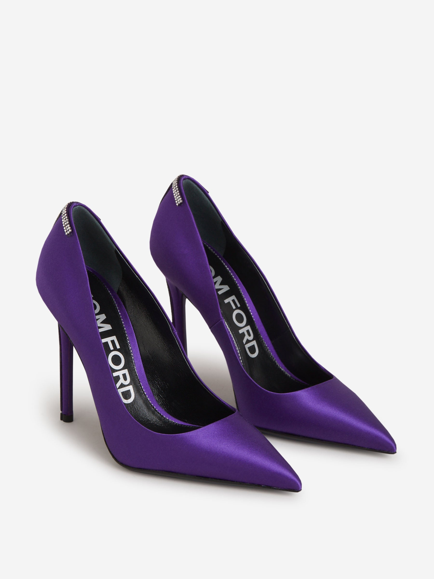 Outlet online Tom Ford Mujer Zapatos Iconic Detalle Cristales color Purpura Oscuro sku 800-004843 01 - Foto 2