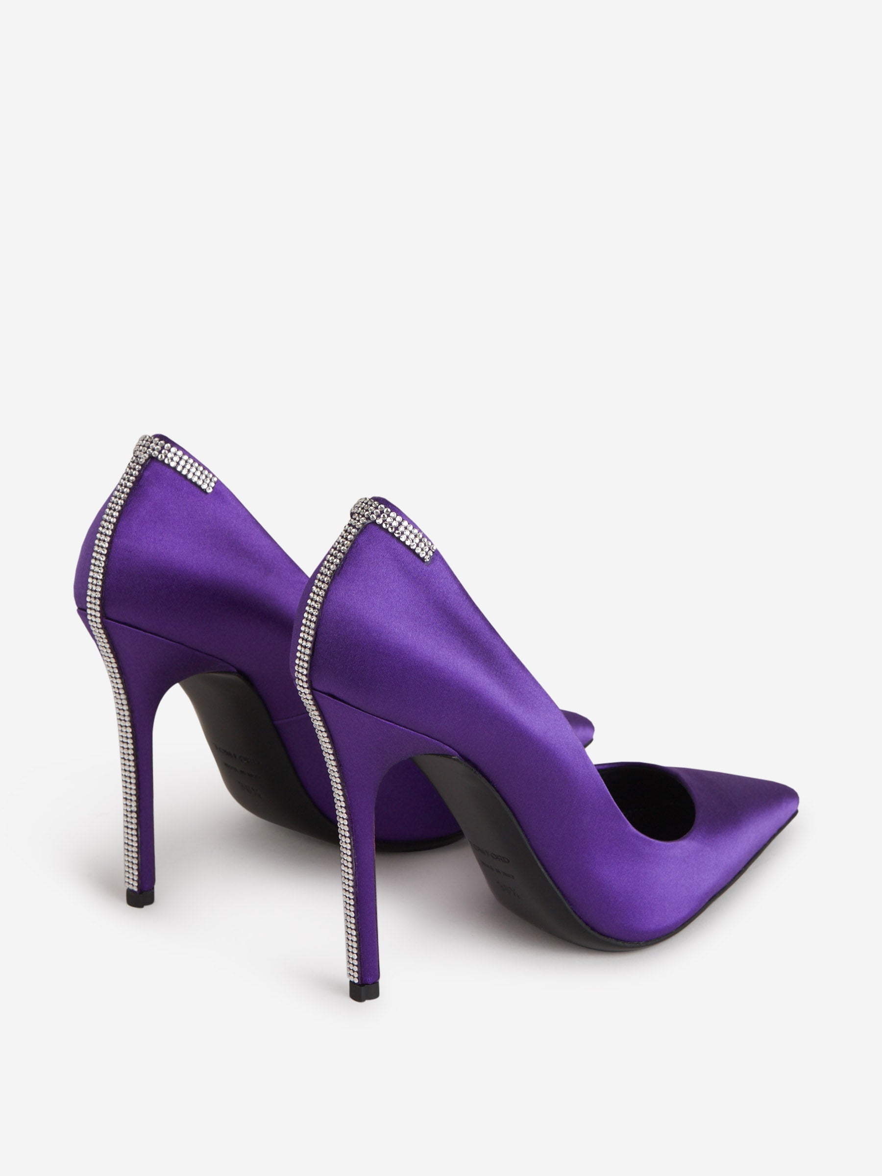 Outlet online Tom Ford Mujer Zapatos Iconic Detalle Cristales color Purpura Oscuro sku 800-004843 01 - Foto 3
