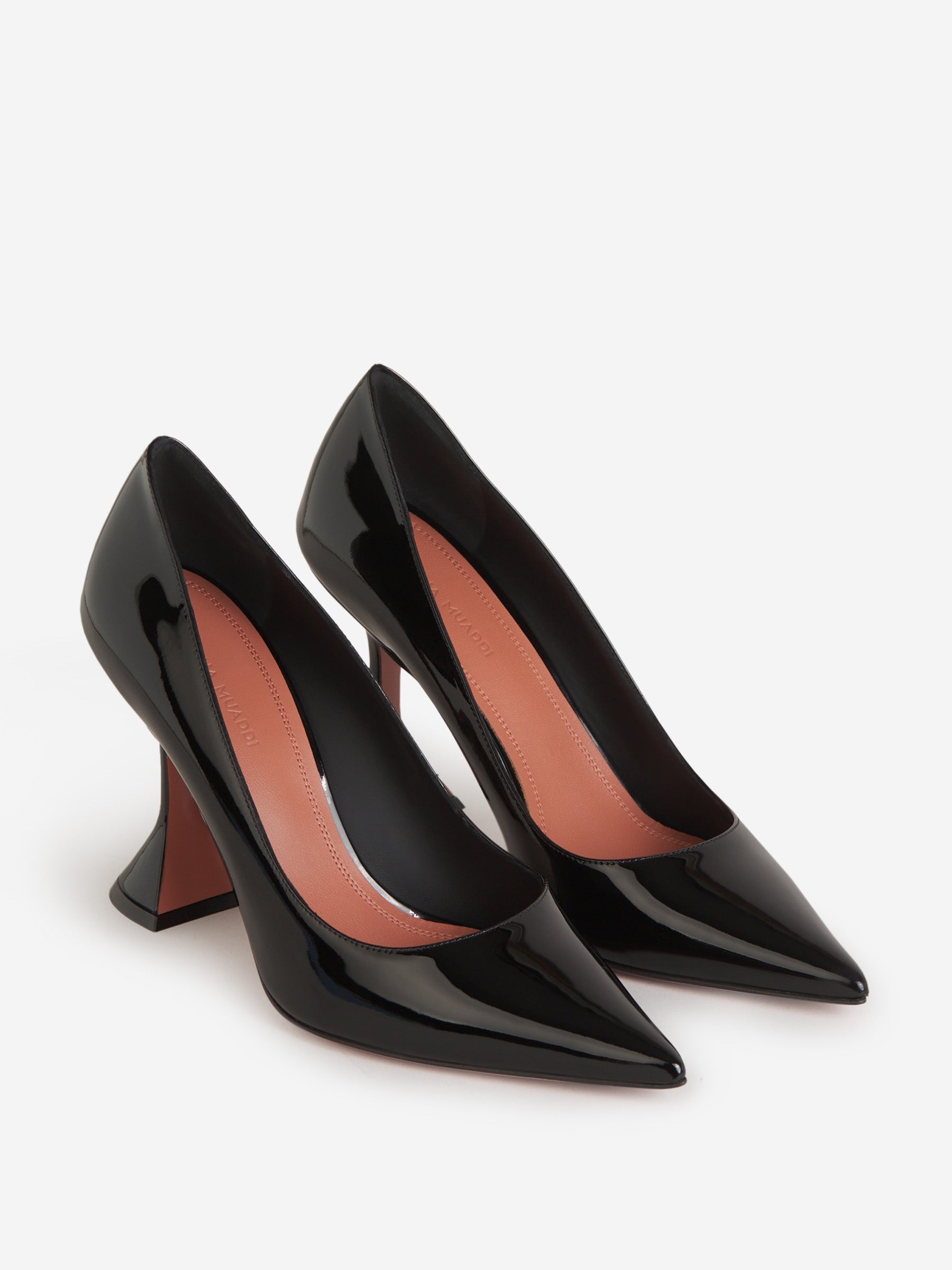 Amina Muaddi Zapatos Ami Pump color Negro sku 800-004848 01 - Foto 2