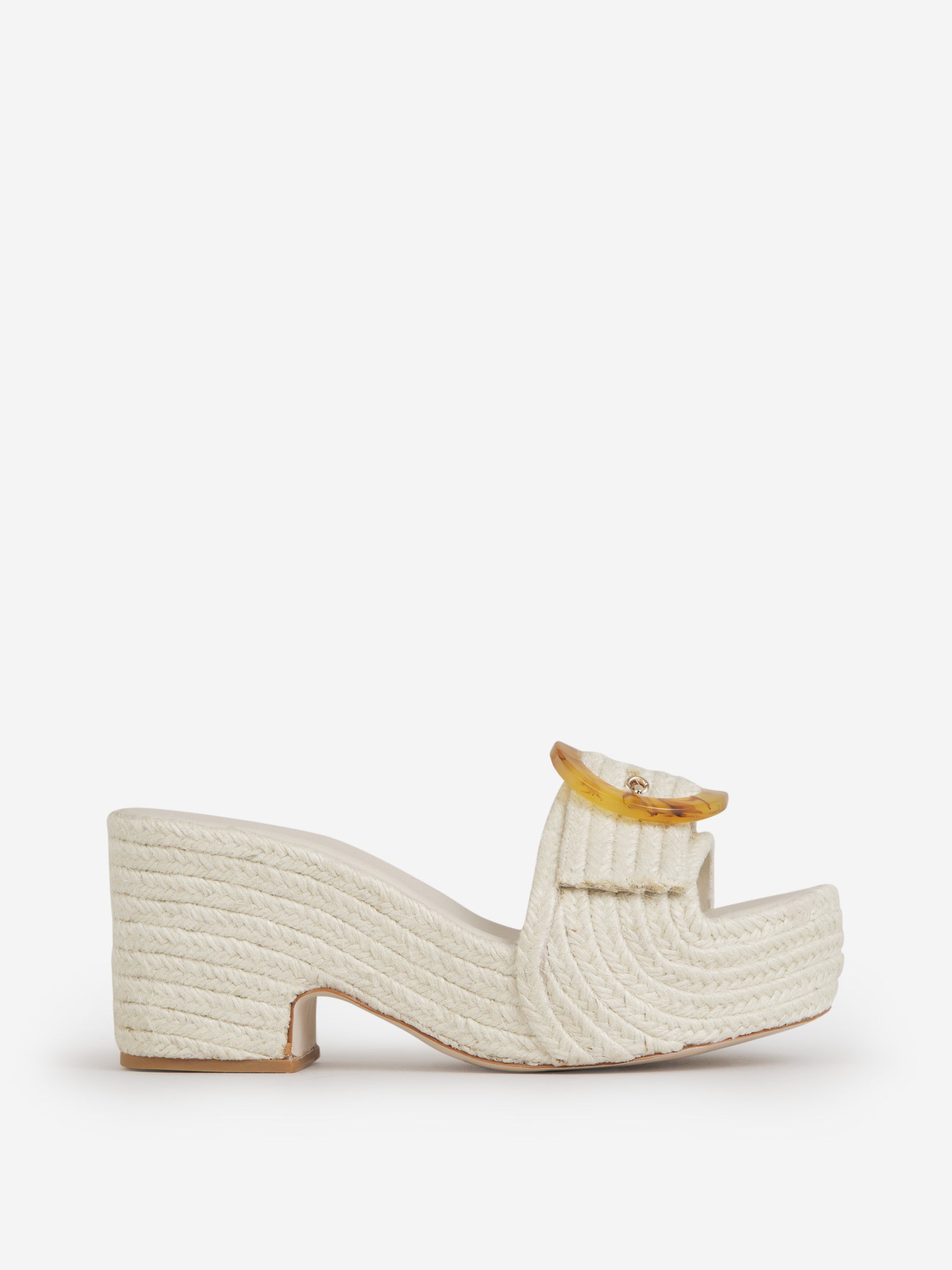 Outlet online Cult Gaia Mujer Sandalias Plataforma Cleia color Marfil sku 800-004994 01 - Foto 1