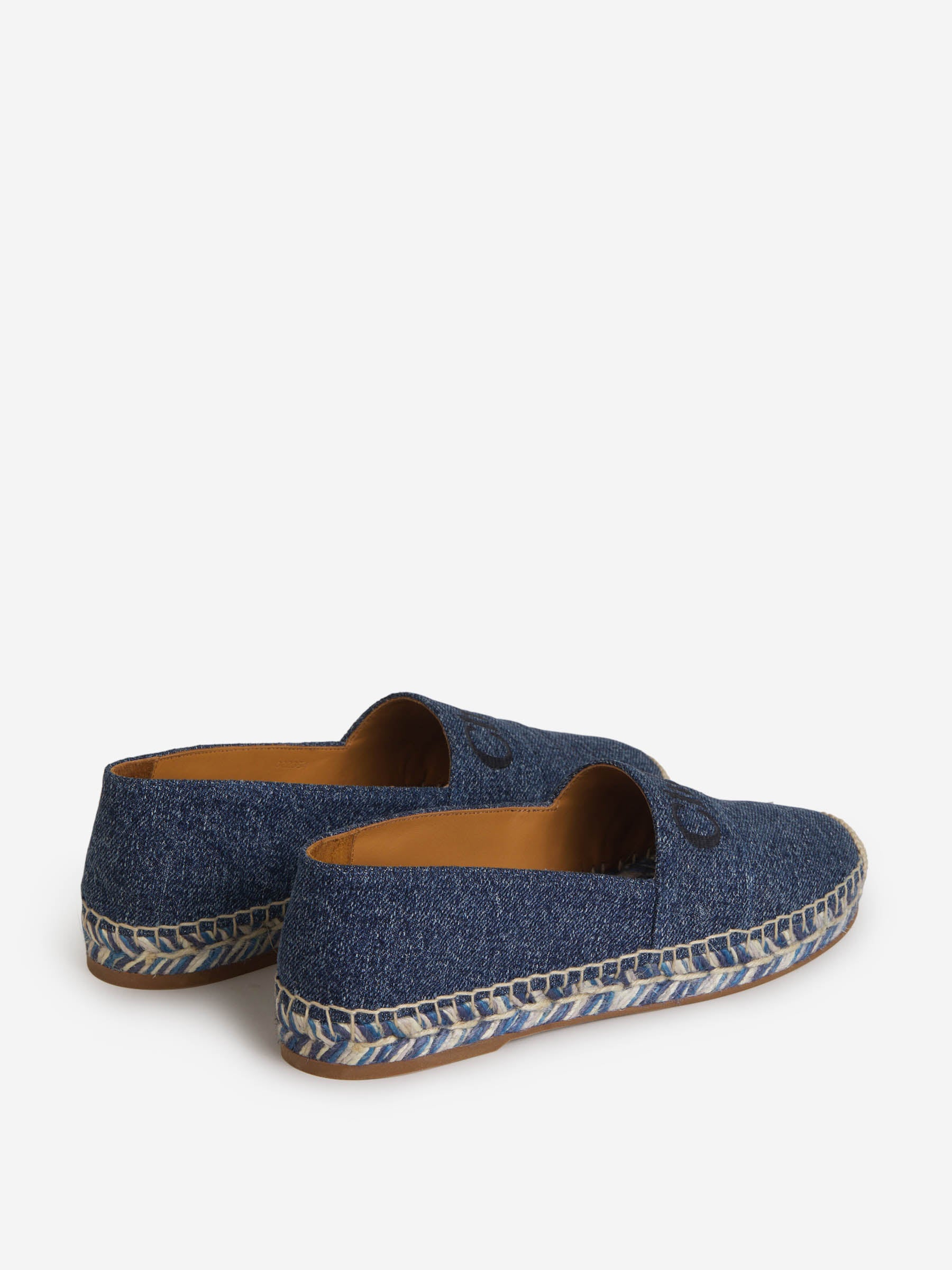 Chloé Alpargatas Planas Piia color Azul Denim sku 800-004997 01 - Foto 3