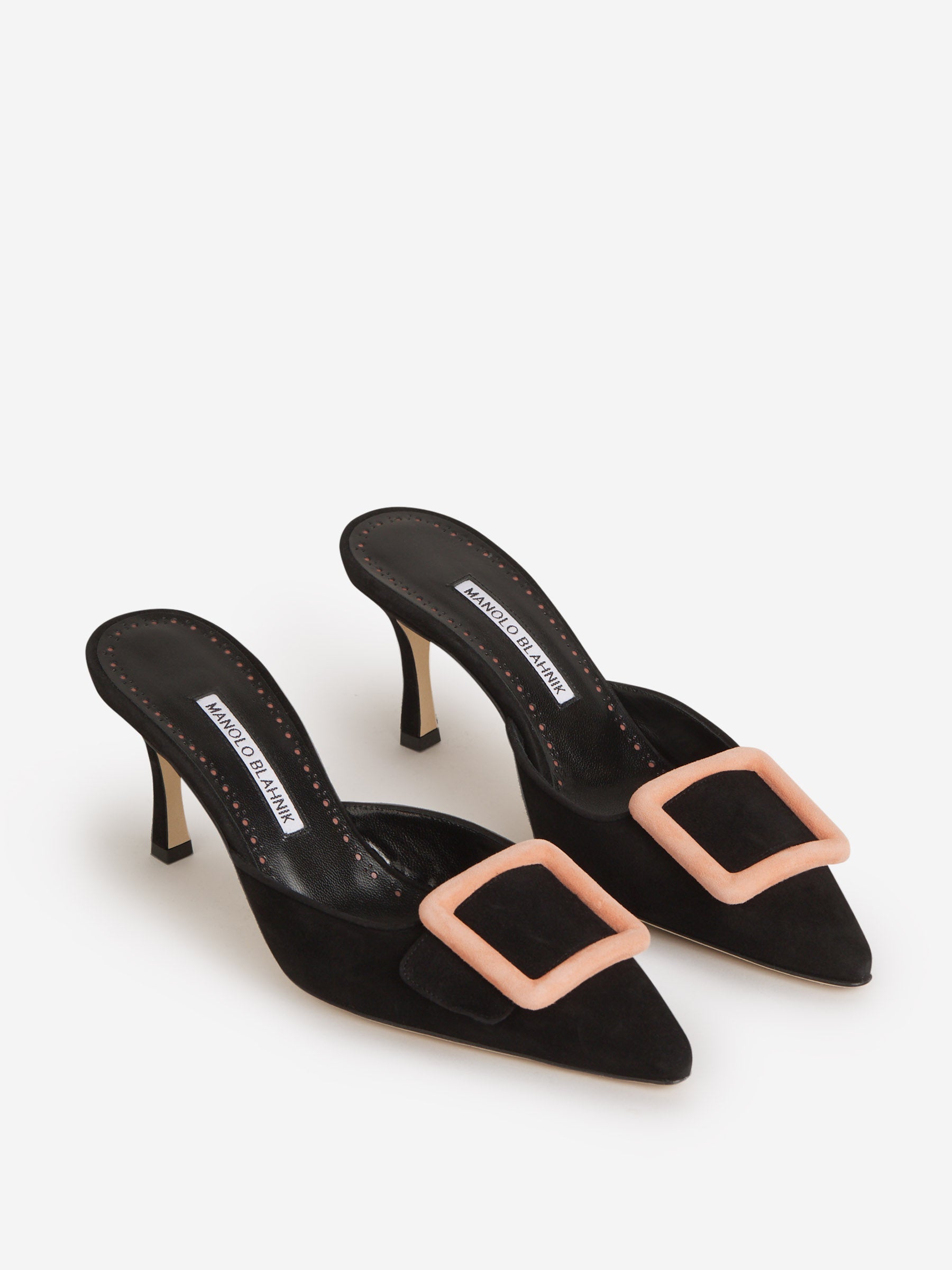 Outlet online Manolo Blahnik Mujer Zapatos Maysale color Negro sku 800-005111 01 - Foto 2