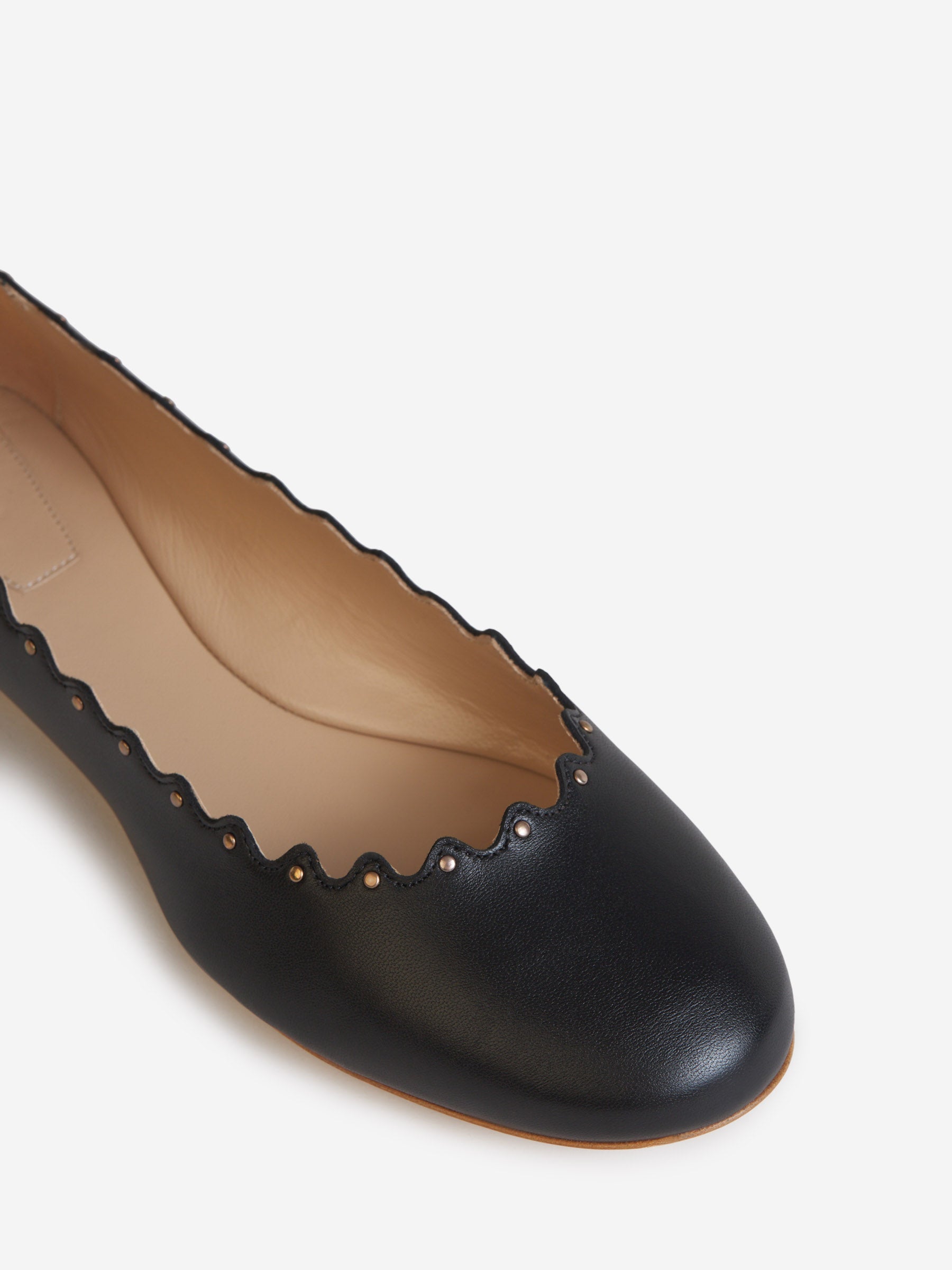 Chloé Bailarinas Lauren Piel color Terracota sku 800-005144 00 - Foto 5