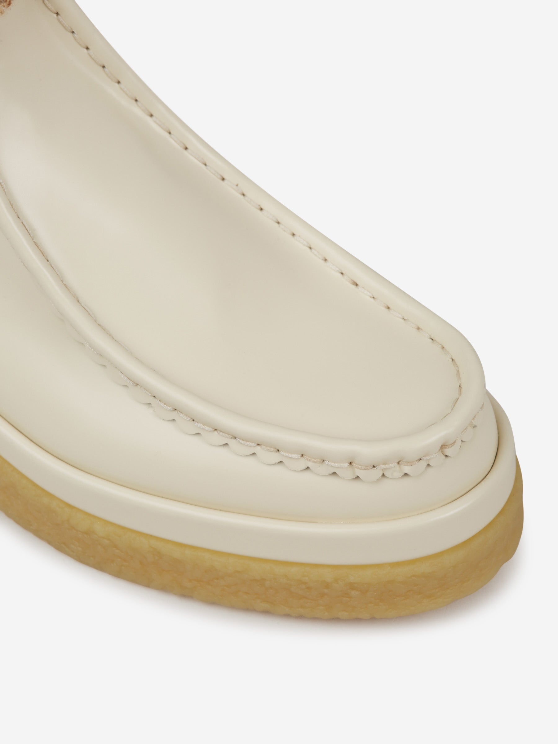 Chloé Botines Calcetín Jamie color Beis sku 805-000619 01 - Foto 4