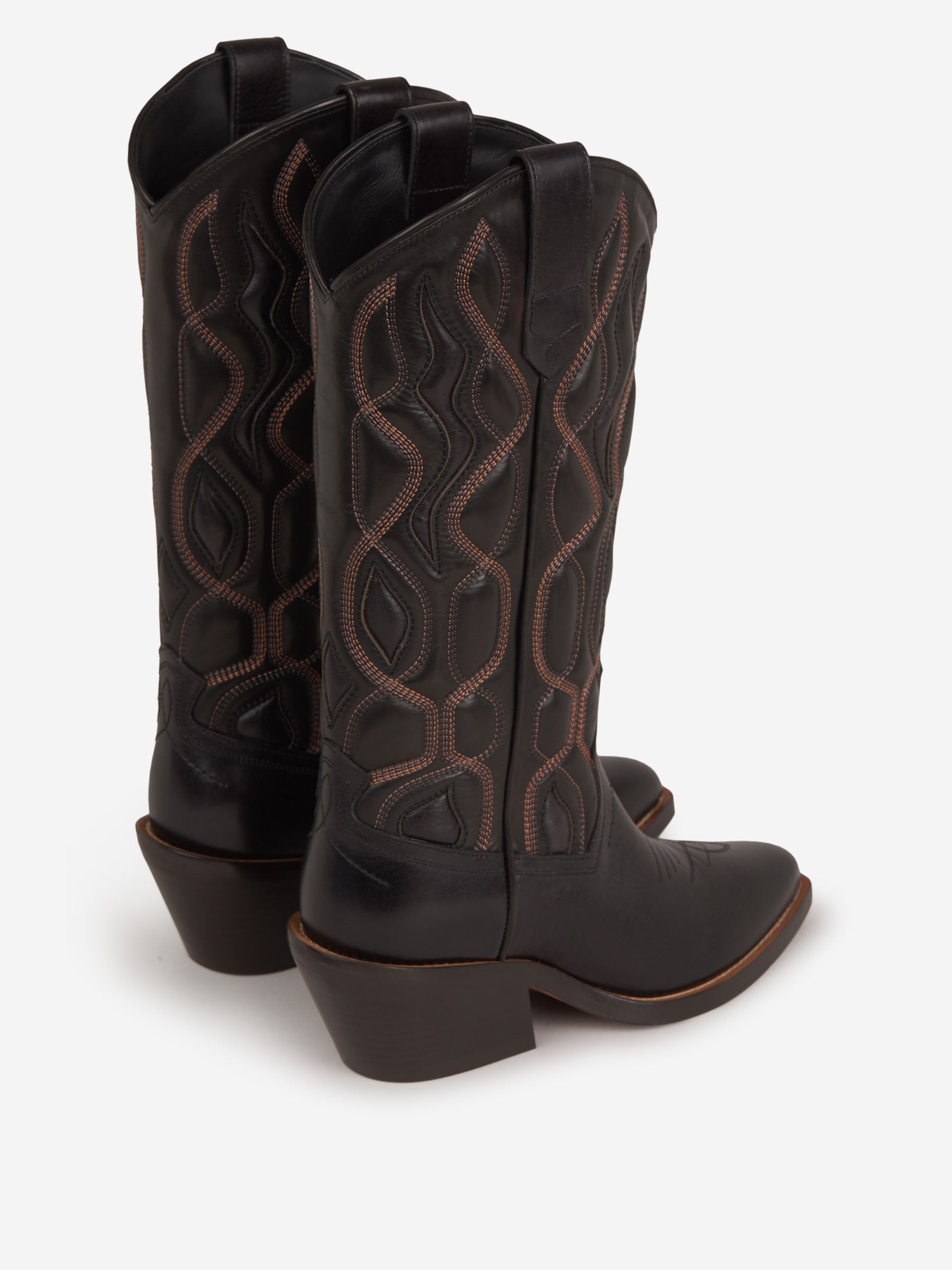 Dorothee Schumacher Botas Western Edginess color Negro sku 805-000626 01 - Foto 3