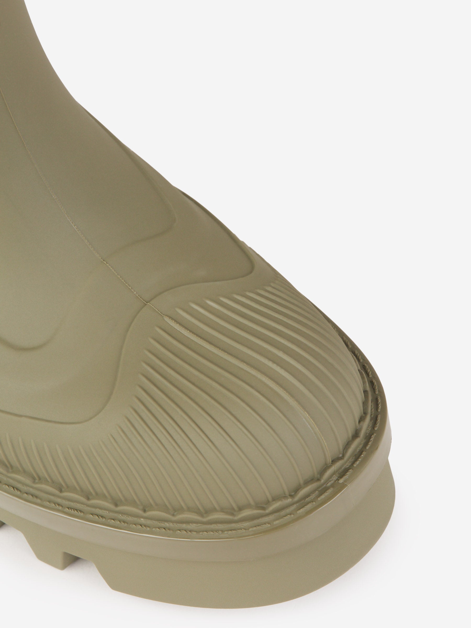 Chloé Botas Rain Raina color Verde Militar sku 805-000685 01 - Foto 5