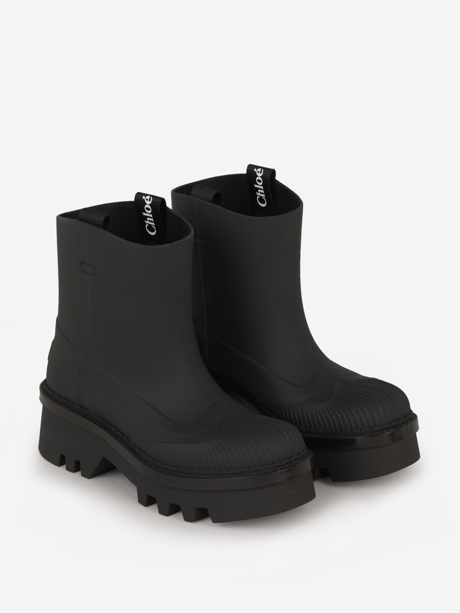 Chloé Botas Rain Raina color Negro sku 805-000685 02 - Foto 2