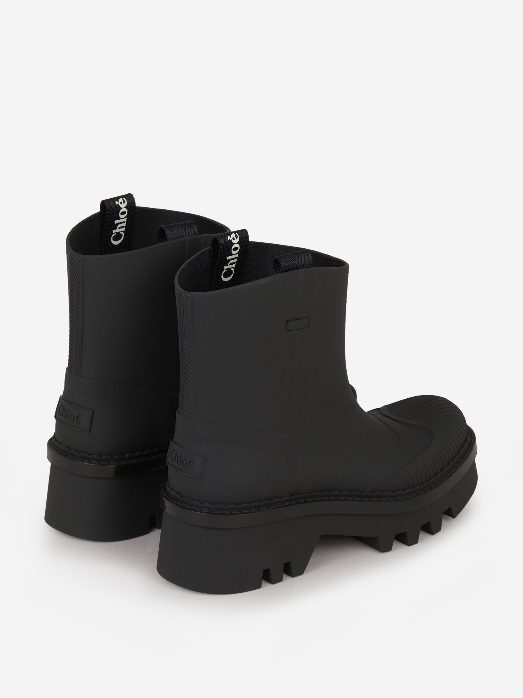 Chloé Botas Rain Raina color Negro sku 805-000685 02 - Foto 3