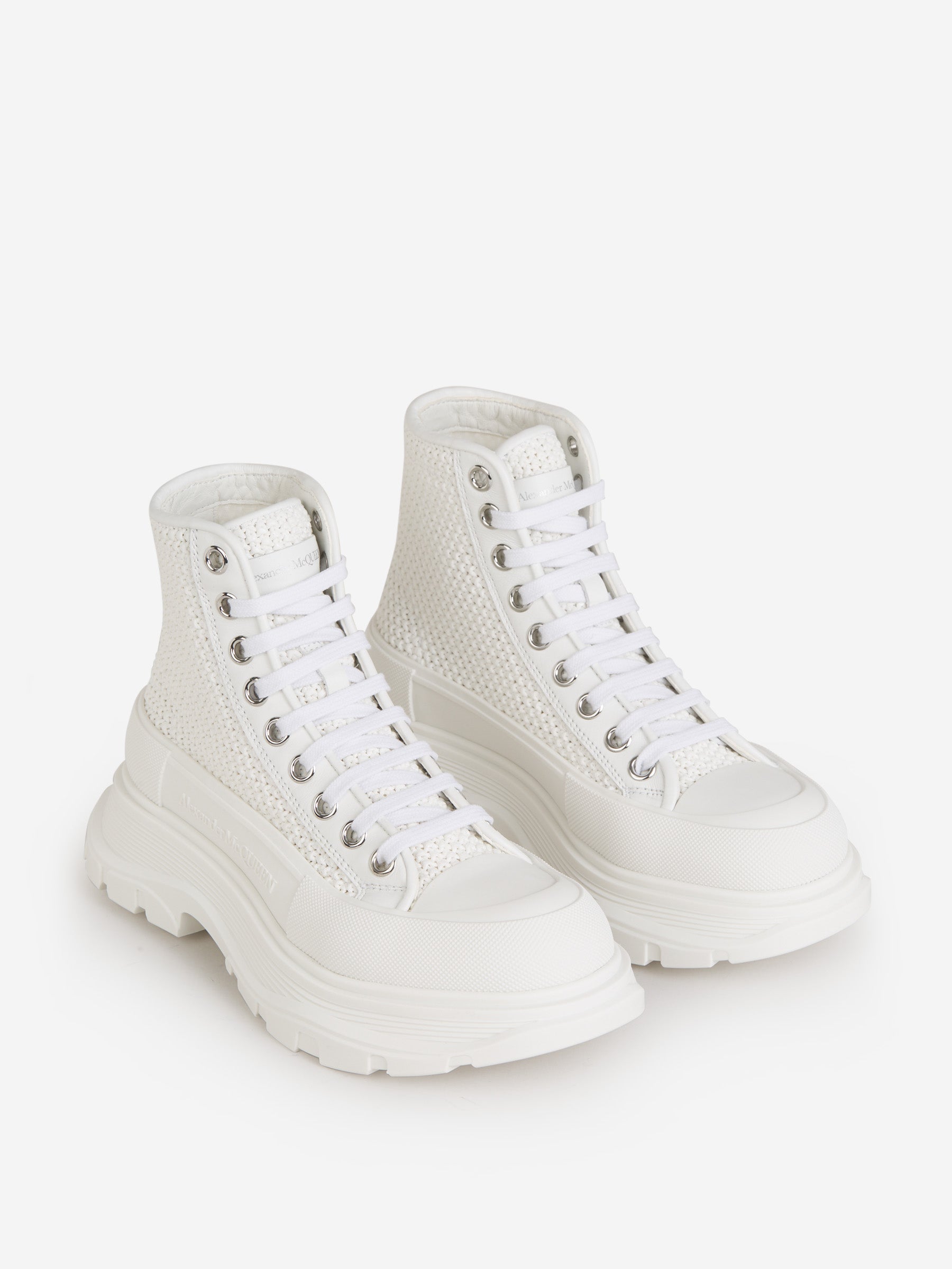 Outlet online Alexander McQueen Mujer Sneakers Tread Slick color Blanco sku 805-000699 01 - Foto 2