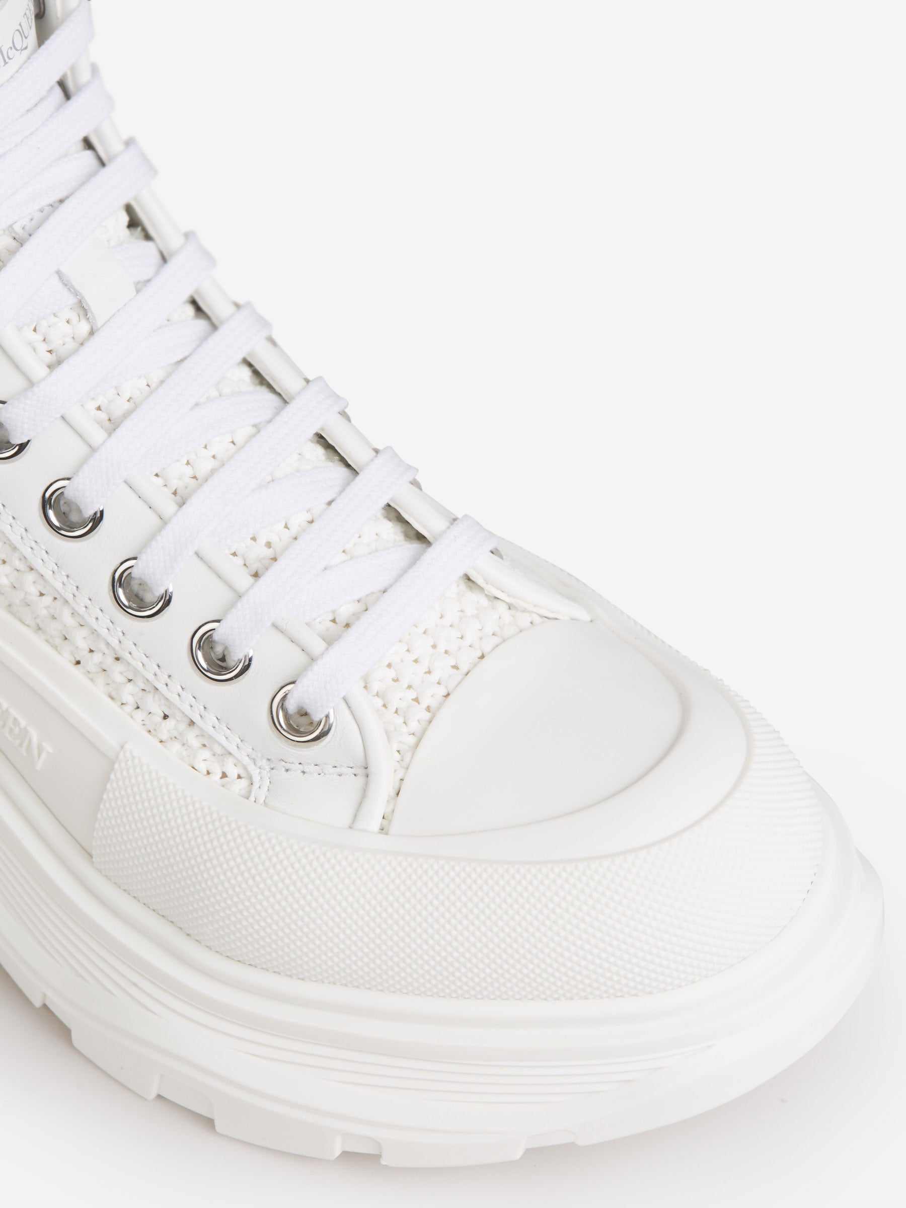Outlet online Alexander McQueen Mujer Sneakers Tread Slick color Blanco sku 805-000699 01 - Foto 4