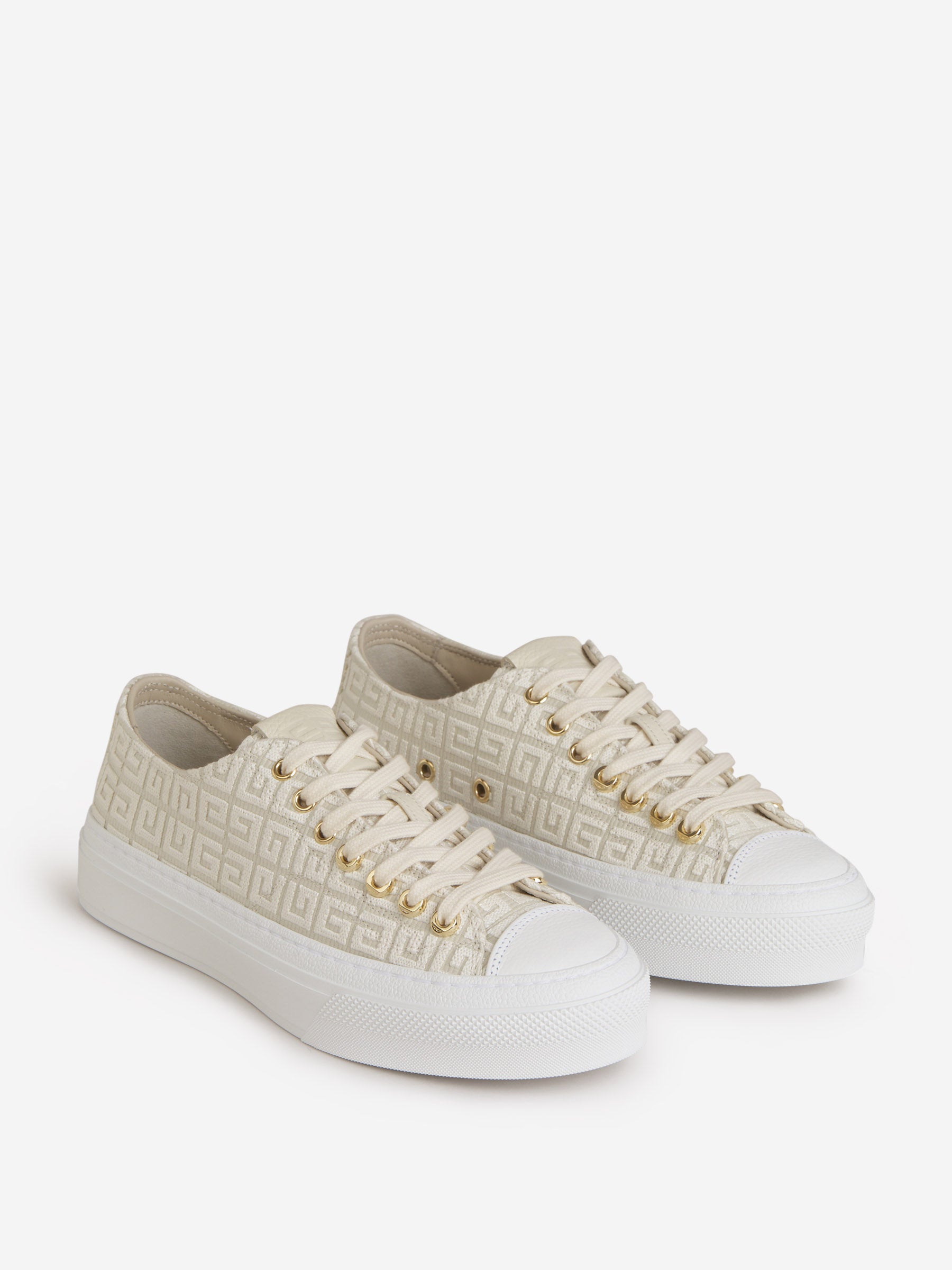 Outlet online Givenchy Mujer Sneakers City Monograma color Beis sku 806-000216 01 - Foto 2