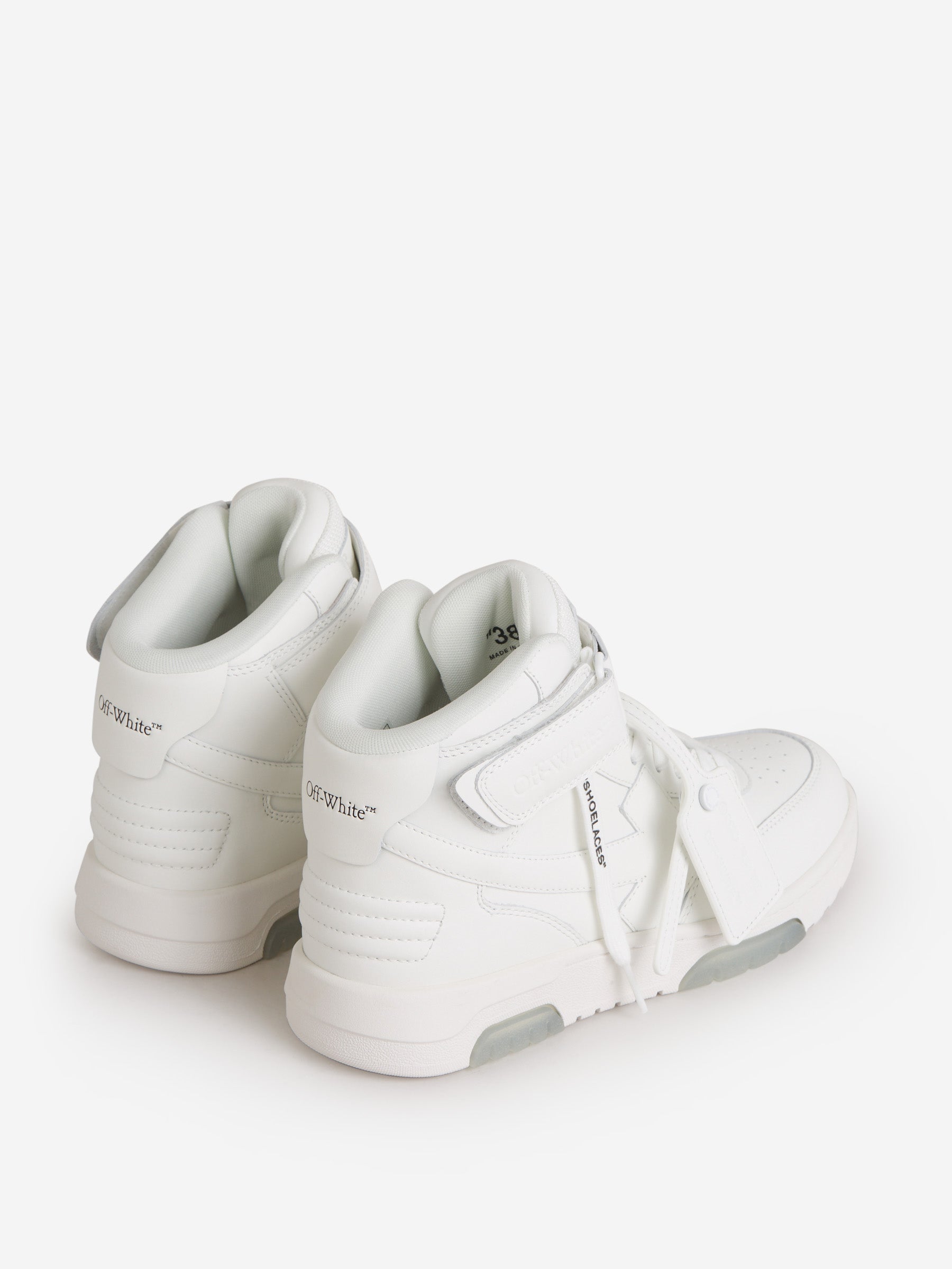 Outlet online Off-White Mujer Sneakers Mid Top Out of Office color Blanco sku 806-000273 01 - Foto 3