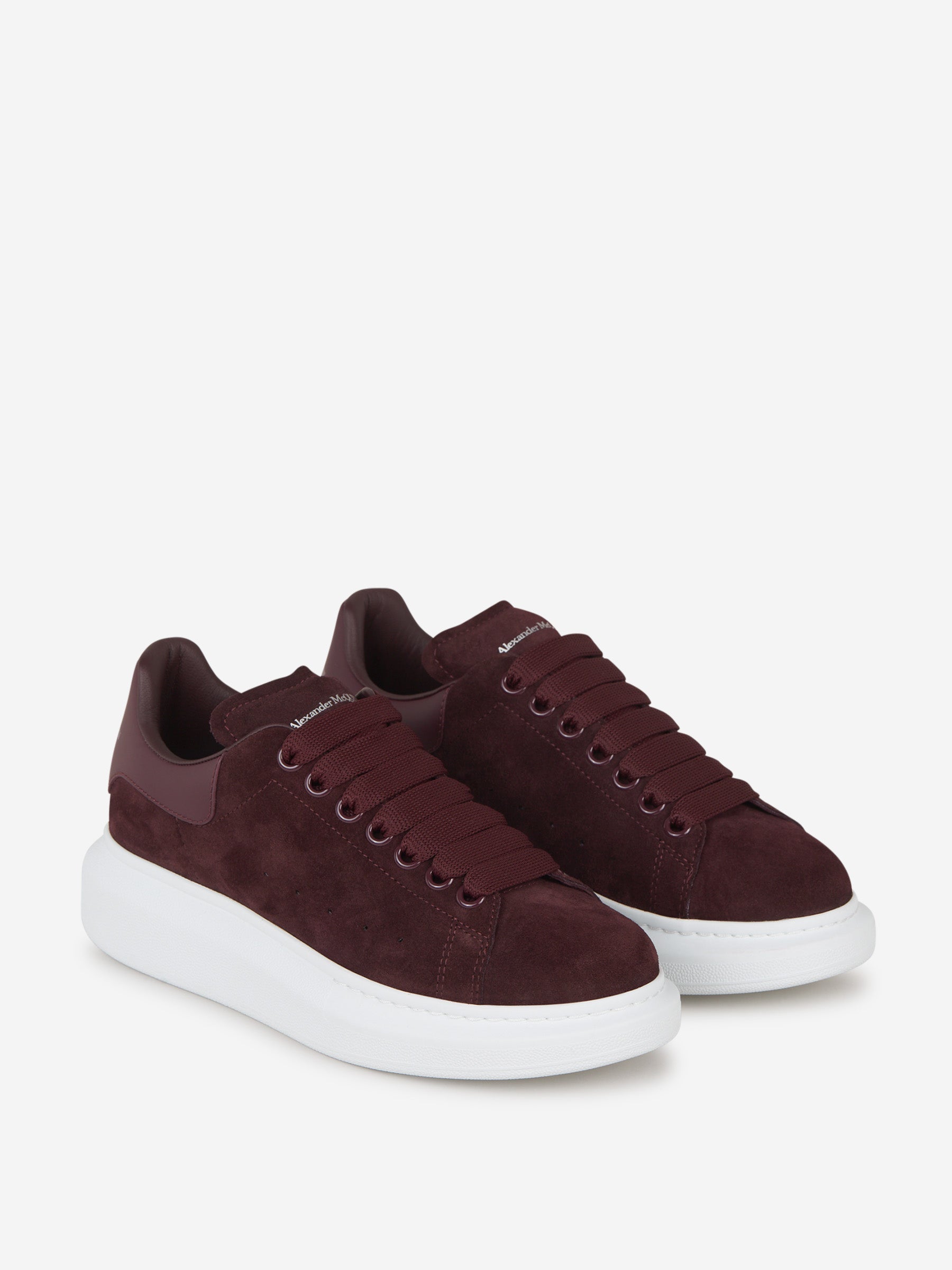 Outlet online Alexander McQueen Mujer Sneakers Oversized Ante color Burdeos sku 806-000287 01 - Foto 2