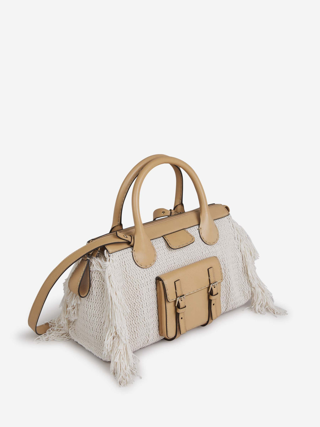 Chloé Bolso Edith Oversized color Blanco sku 810-006028 01 - Foto 2