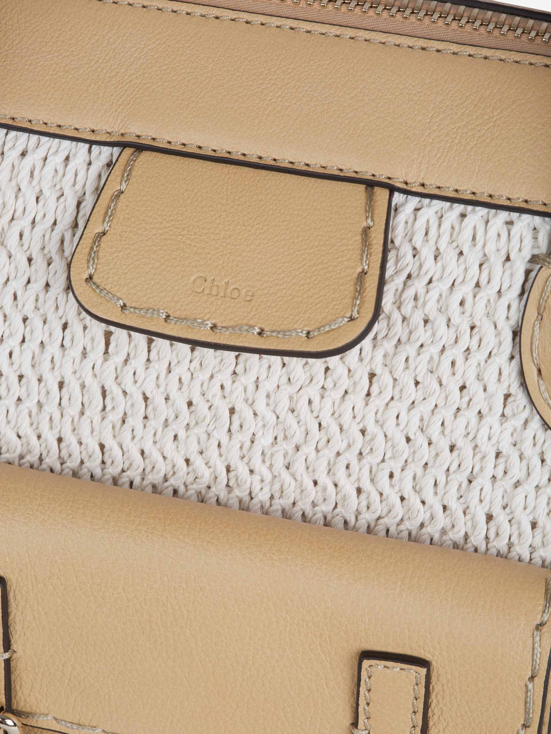 Chloé Bolso Edith Oversized color Blanco sku 810-006028 01 - Foto 5