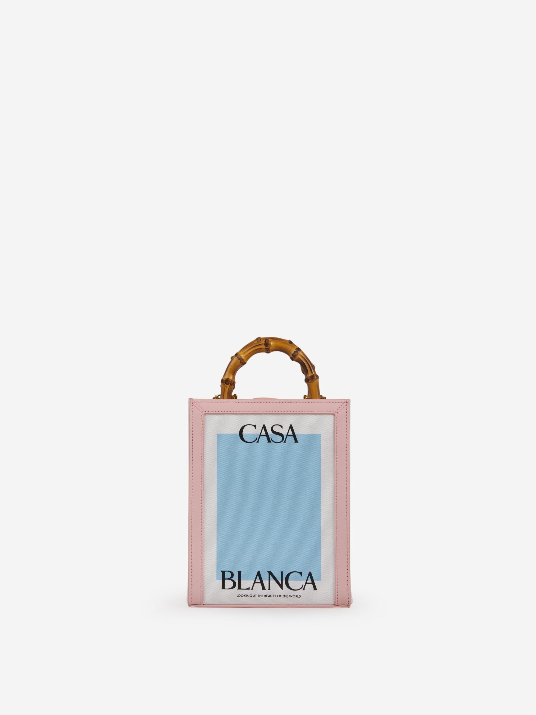 Casablanca Bolso Tote Logo color Rosa Claro sku 810-006470 02 - Foto 6