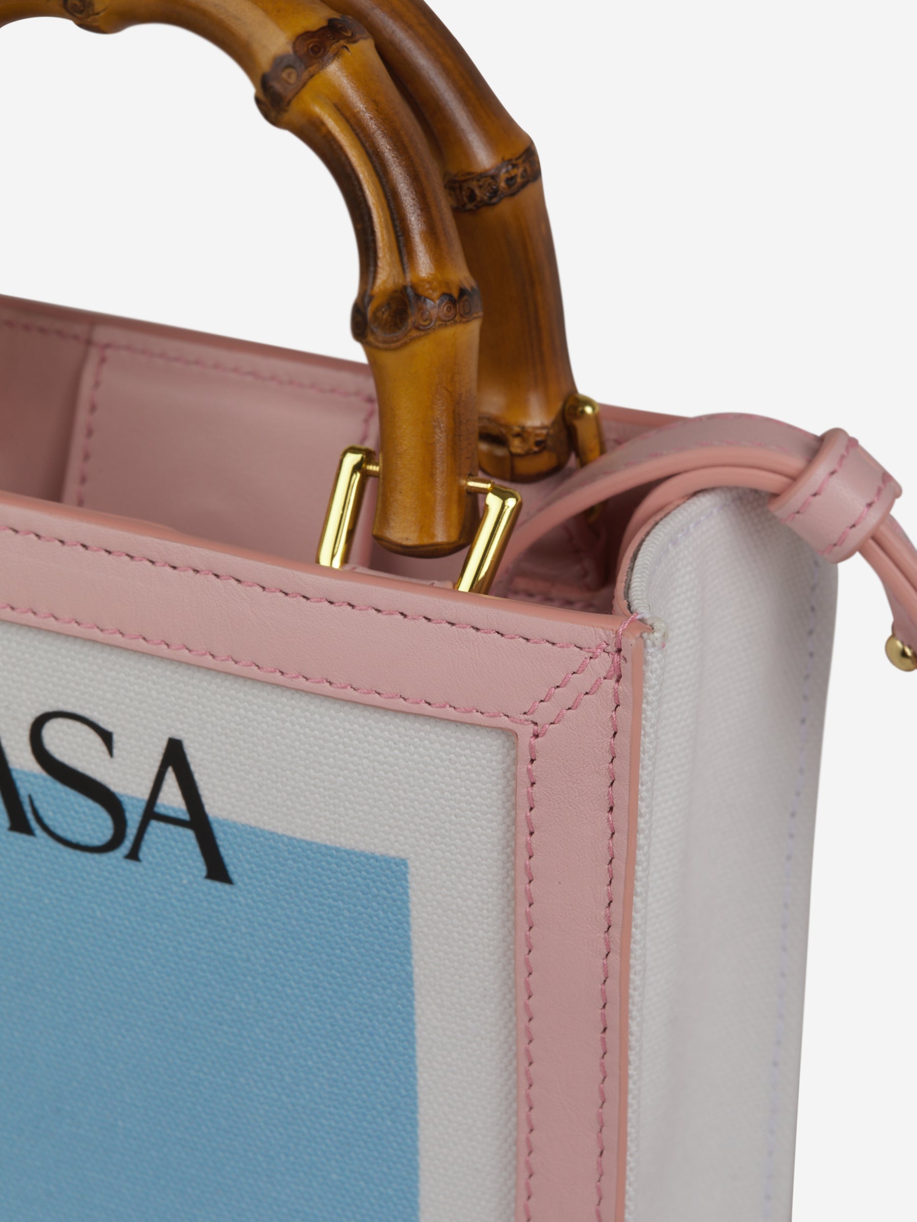 Casablanca Bolso Tote Logo color Rosa Claro sku 810-006470 02 - Foto 10