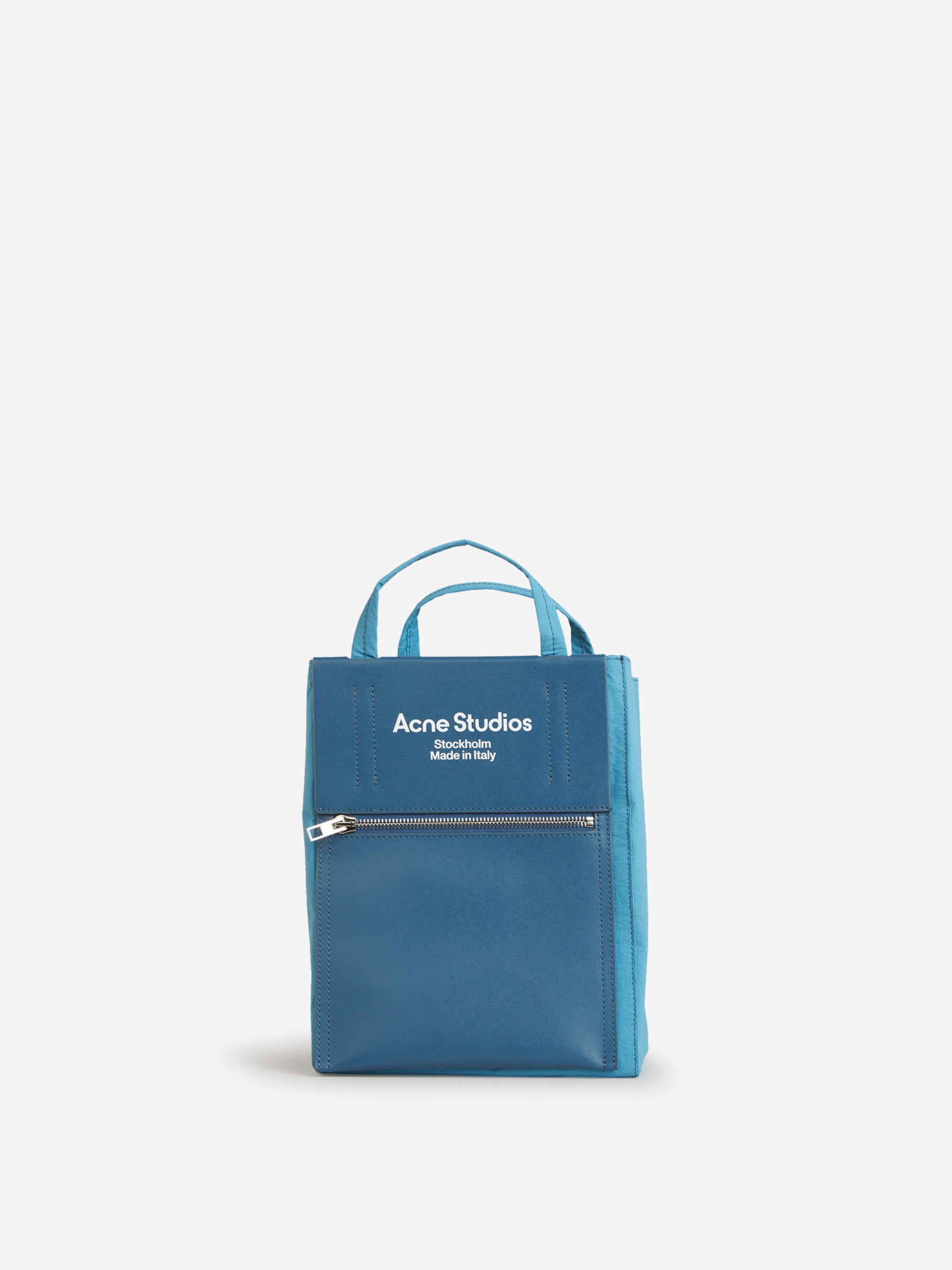 Acne Studios Bolso Shopper Rectangular Mini color Azul Cielo sku 810-006589 01 - Foto 1