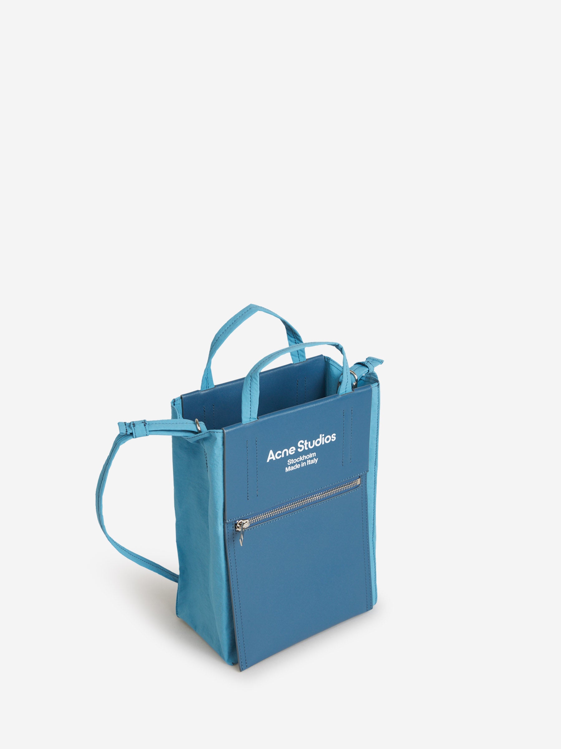 Acne Studios Bolso Shopper Rectangular Mini color Azul Cielo sku 810-006589 01 - Foto 2