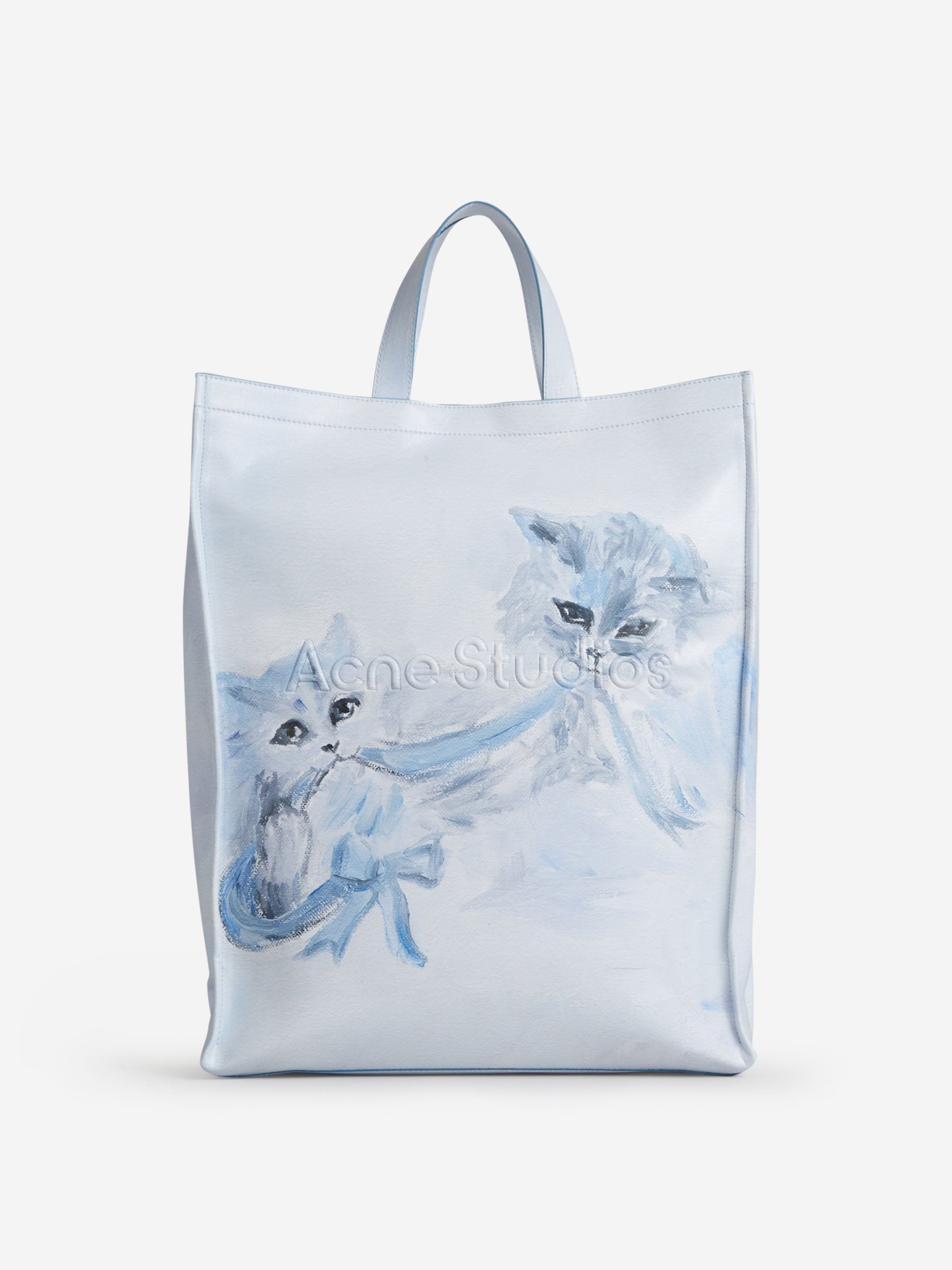 Acne Studios Bolso Shopper Estampado color Azul Cielo sku 810-006590 01 - Foto 1