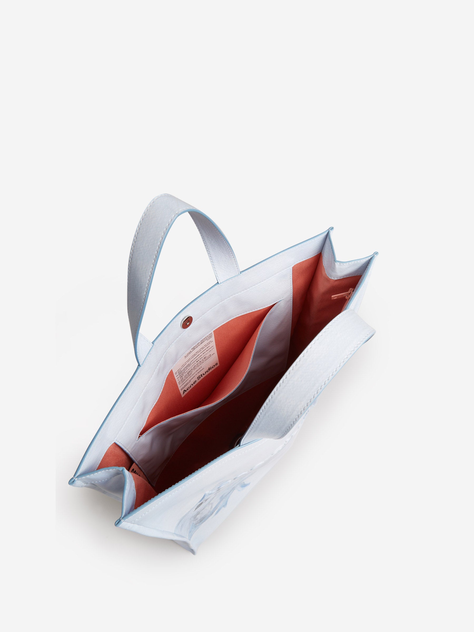 Acne Studios Bolso Shopper Estampado color Azul Cielo sku 810-006590 01 - Foto 4