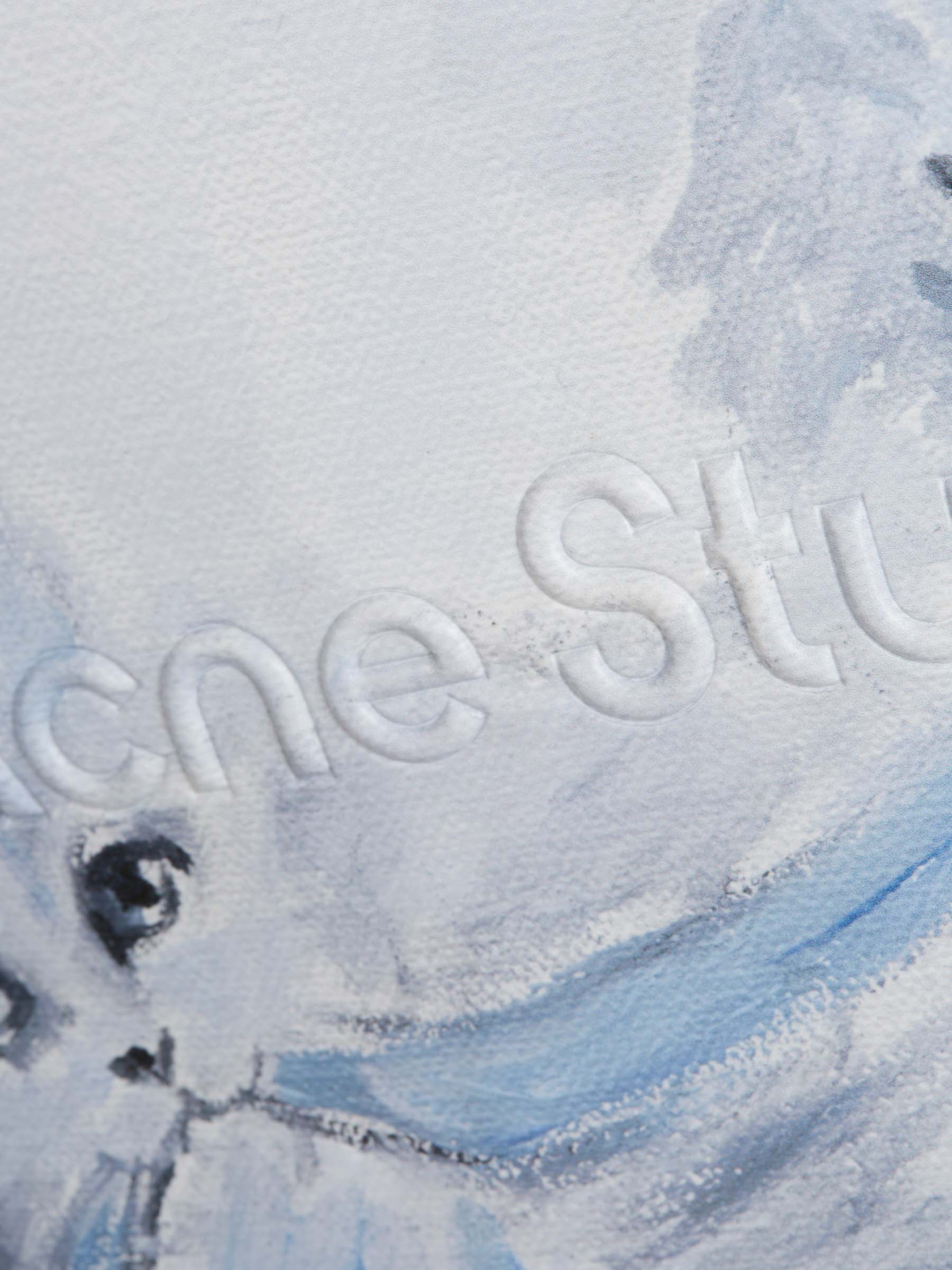 Acne Studios Bolso Shopper Estampado color Azul Cielo sku 810-006590 01 - Foto 5