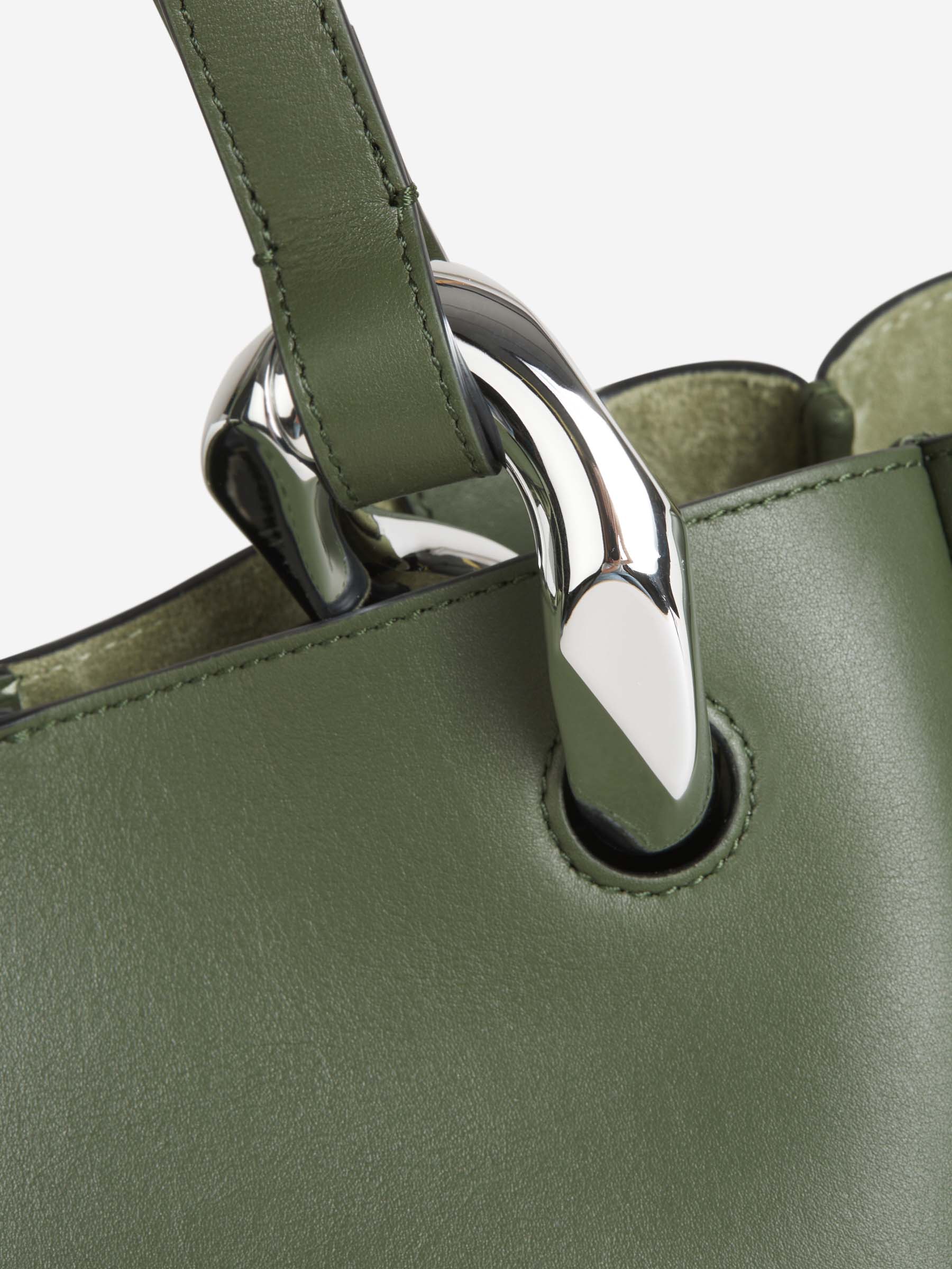 JW Anderson Bolso Chain Canvas color Verde Oscuro sku 810-007023 00 - Foto 6