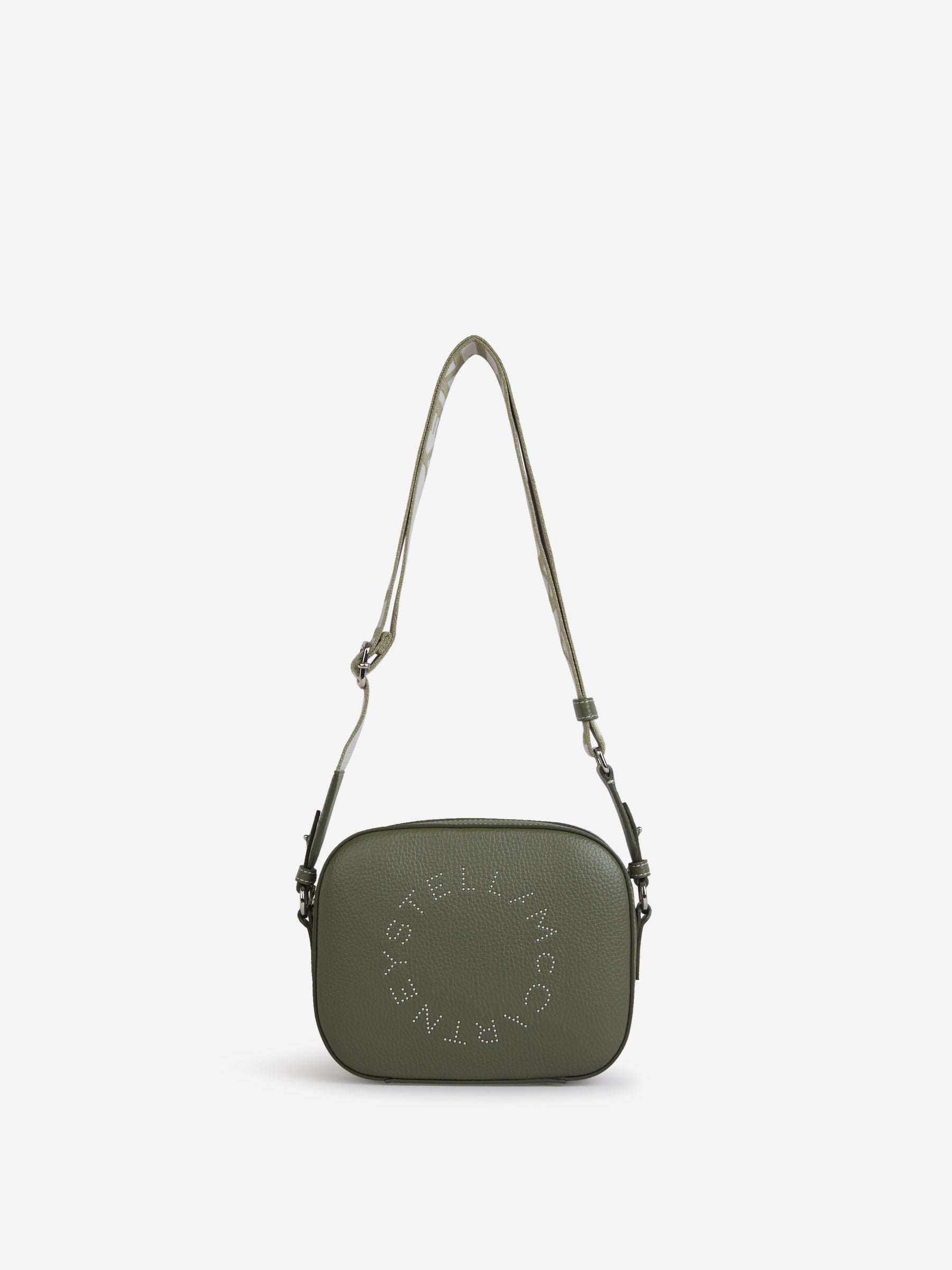Stella McCartney Bolso Stella Logo color Verde Militar sku 810-007031 01 - Foto 1