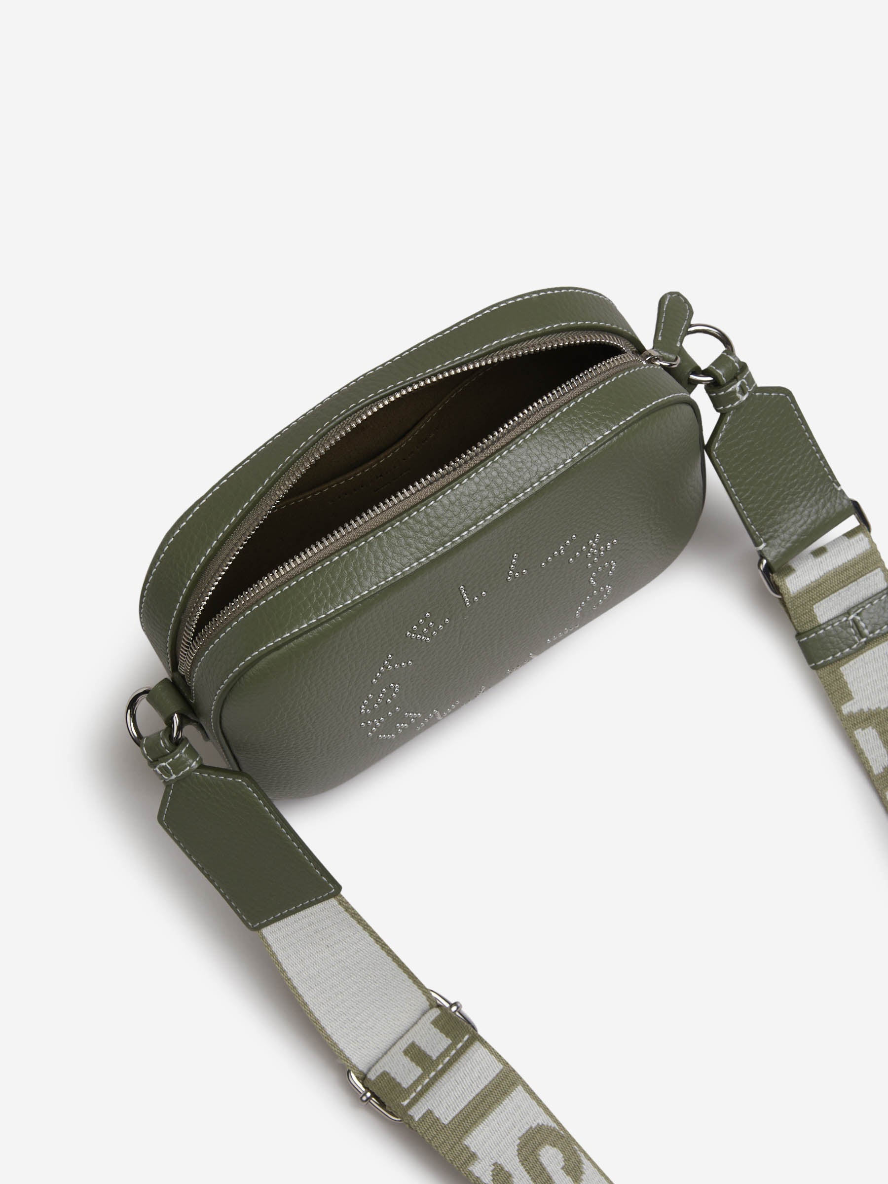 Stella McCartney Bolso Stella Logo color Verde Militar sku 810-007031 01 - Foto 4
