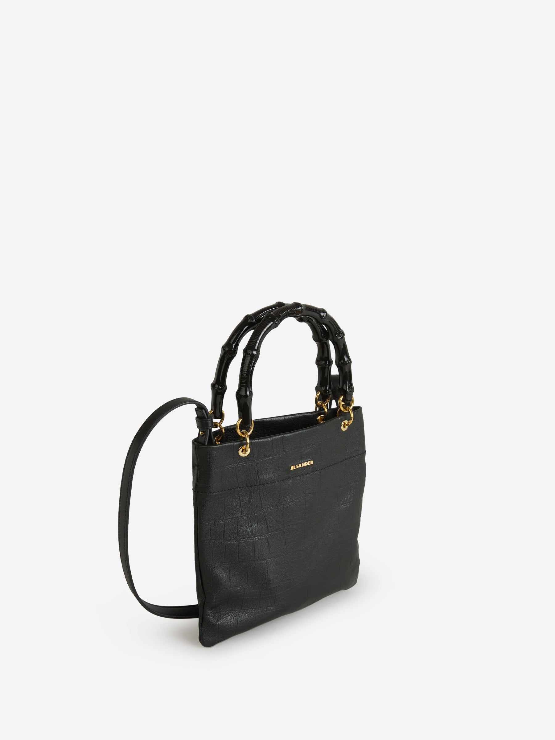 Jil Sander Bolso Tote Small color Negro sku 810-007130 01 - Foto 2