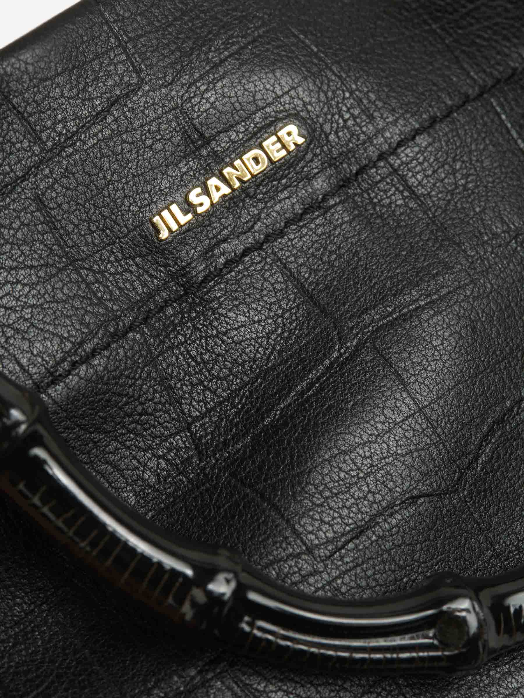 Jil Sander Bolso Tote Small color Negro sku 810-007130 01 - Foto 5