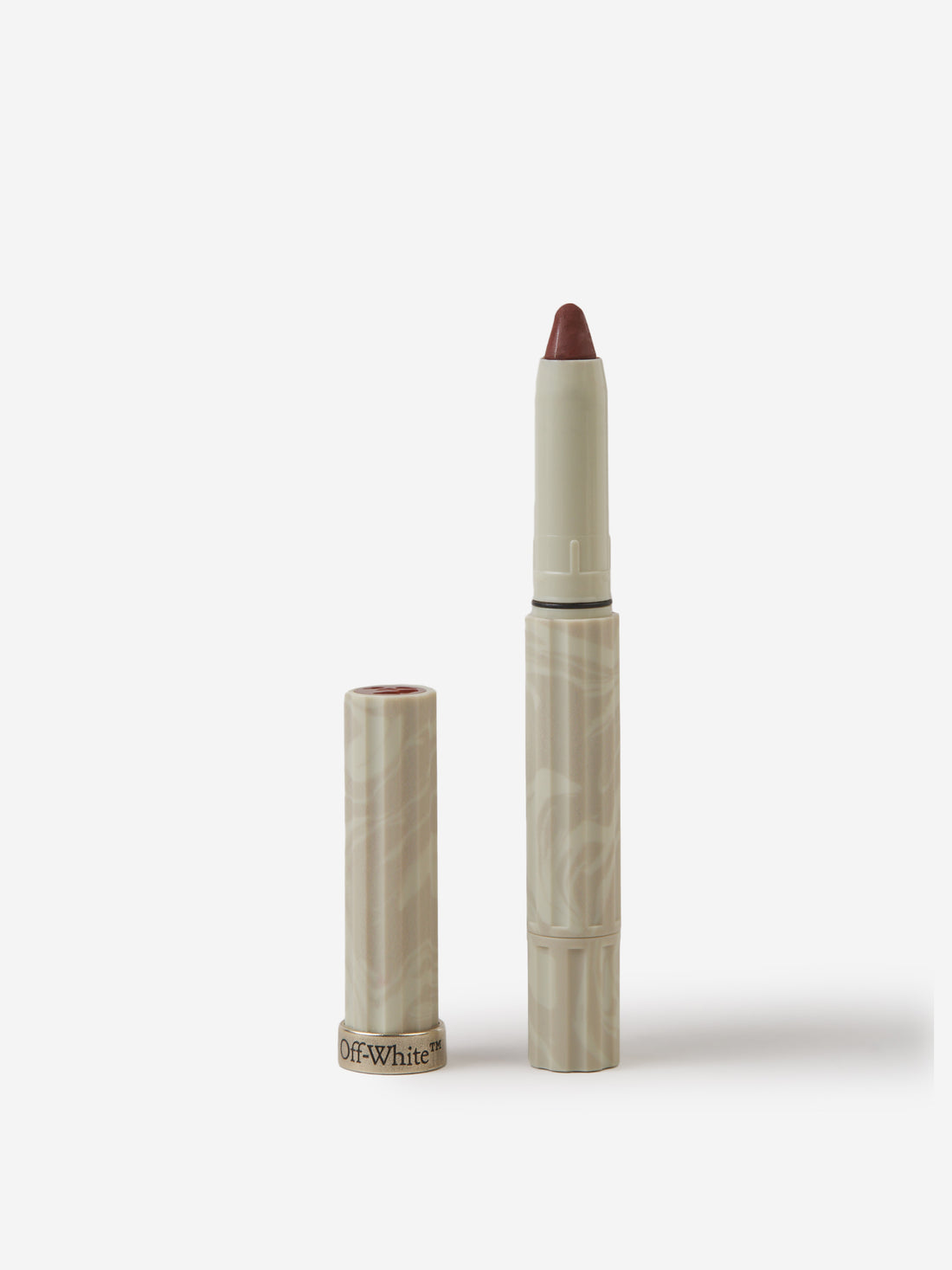 Off-White Crayón Imprint Drill color Marrón sku 899-001848 01 - Foto 2