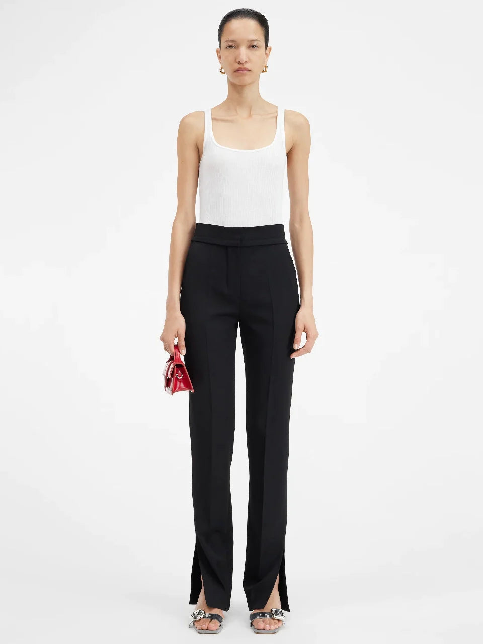 Jacquemus Pantalones Le Tibau color Negro sku 761-003146 01 - Foto 2