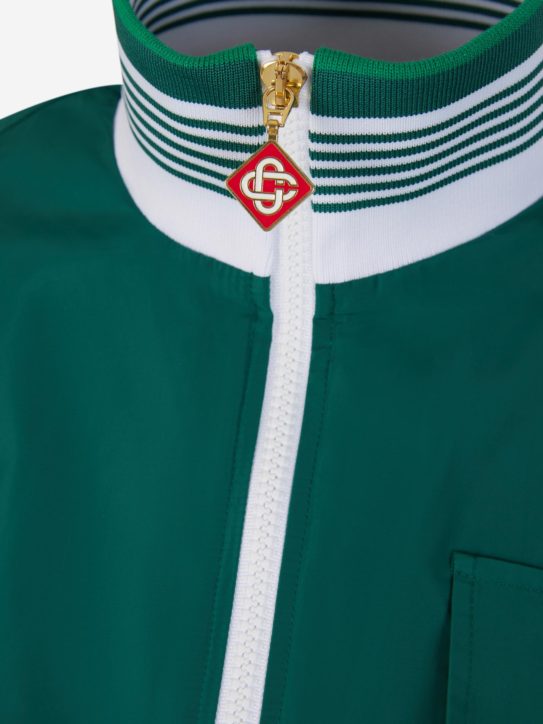Casablanca Chaqueta Técnica Logo color Verde Oscuro sku 512-002176 01 - Foto 4