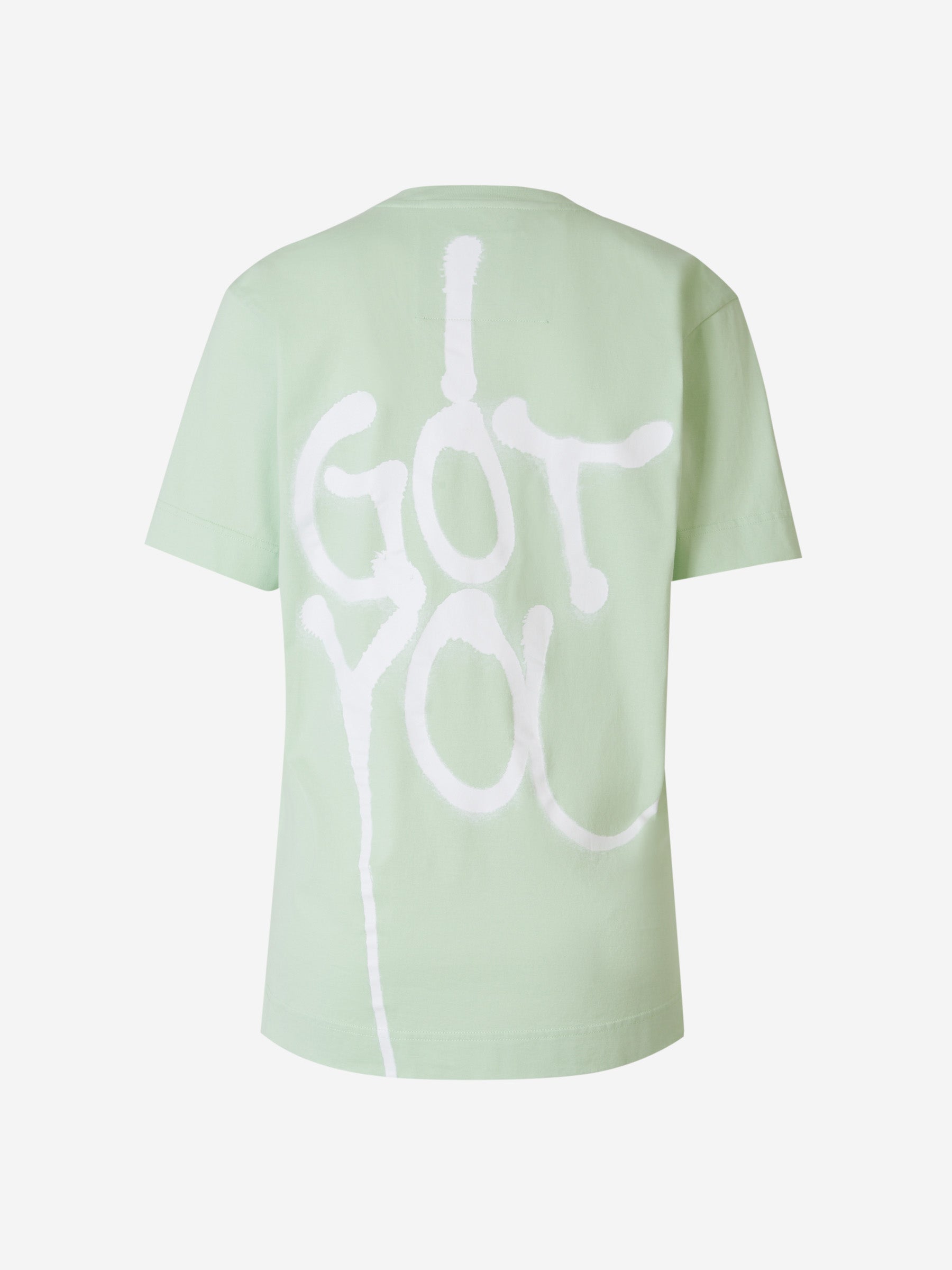 Givenchy Camiseta Estampada Algodón color Verde Menta sku 553-003455 01 - Foto 2