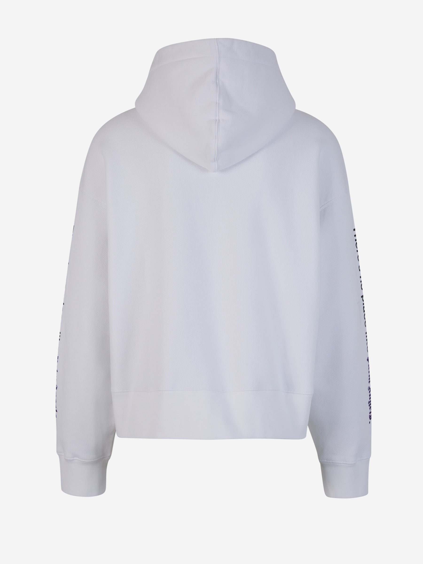 Outlet online Palm Angels Hombre Sudadera Lisa Capucha color Blanco sku 545-001594 01 - Foto 2