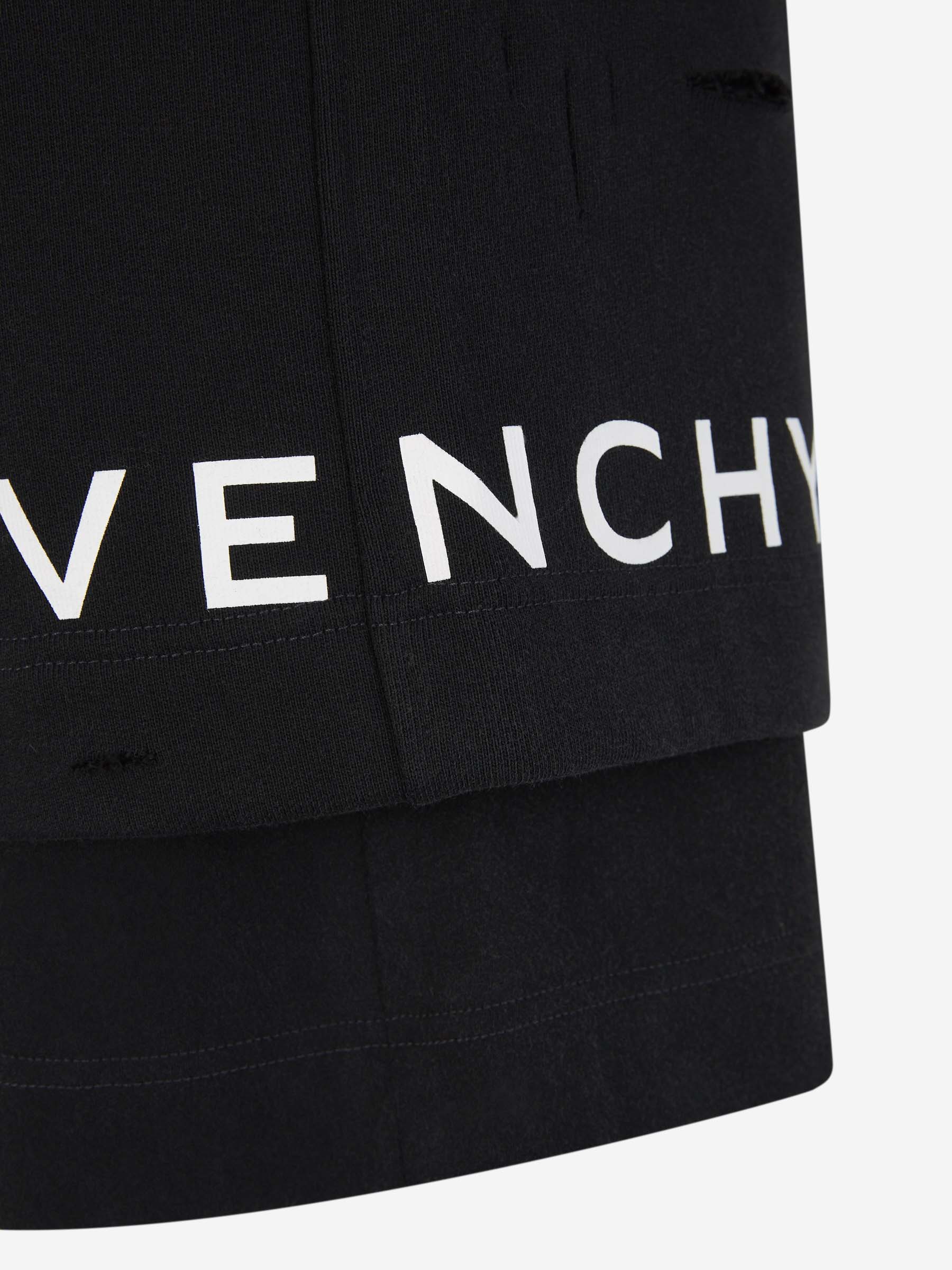 Givenchy Bermudas Algodón Logo color Negro sku 523-000928 01 - Foto 5