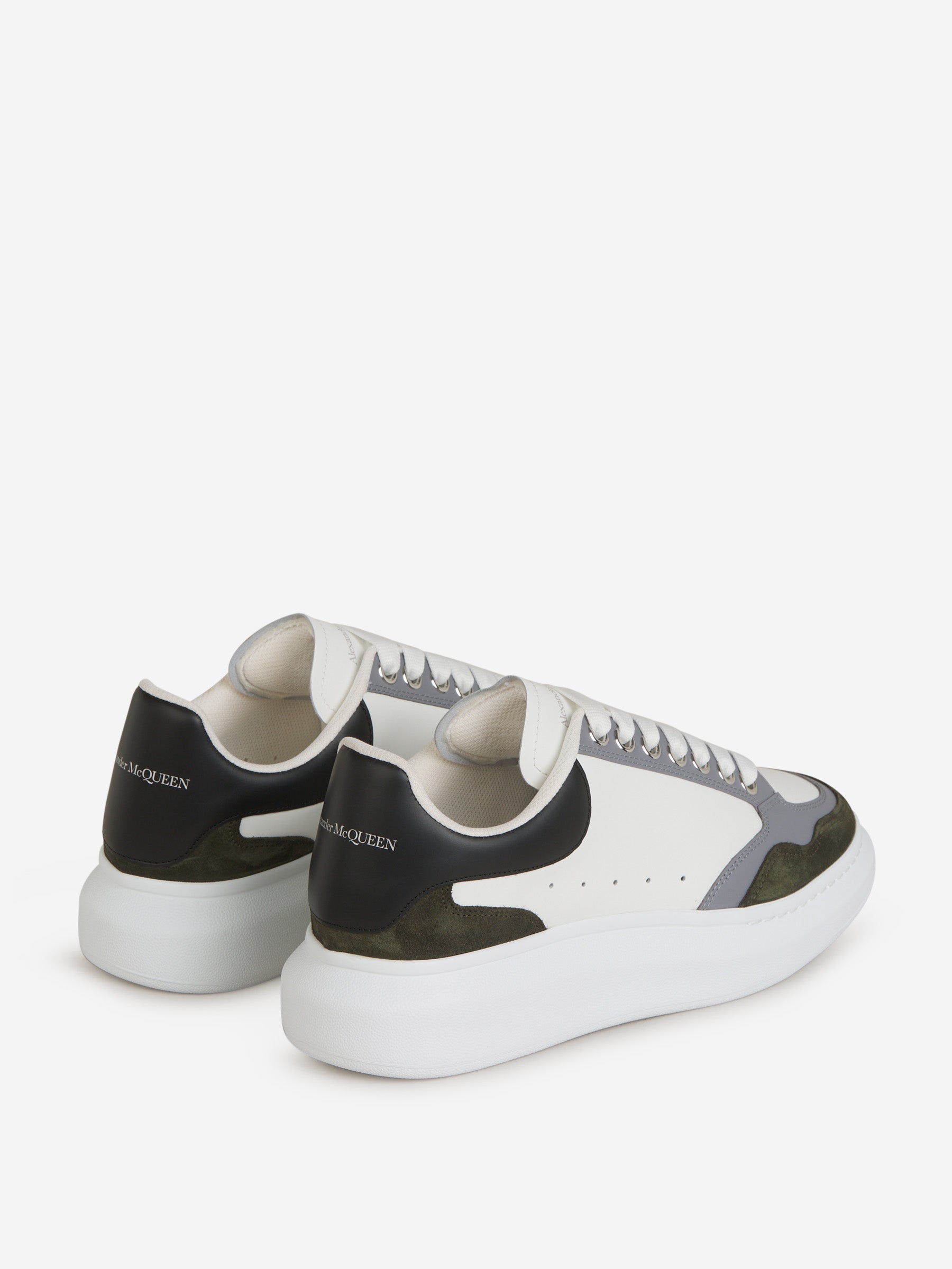 Outlet online Alexander McQueen Hombre Sneakers Oversized Piel color Blanco sku 616-002637 01 - Foto 3